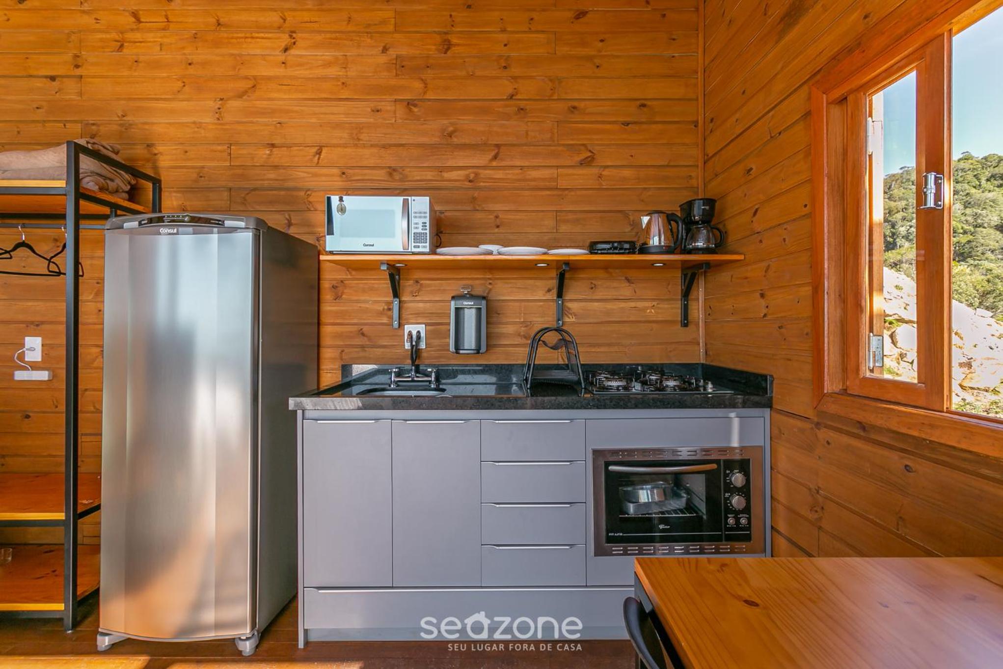 Cabana acolhedora c/jacuzzi na serra VST015