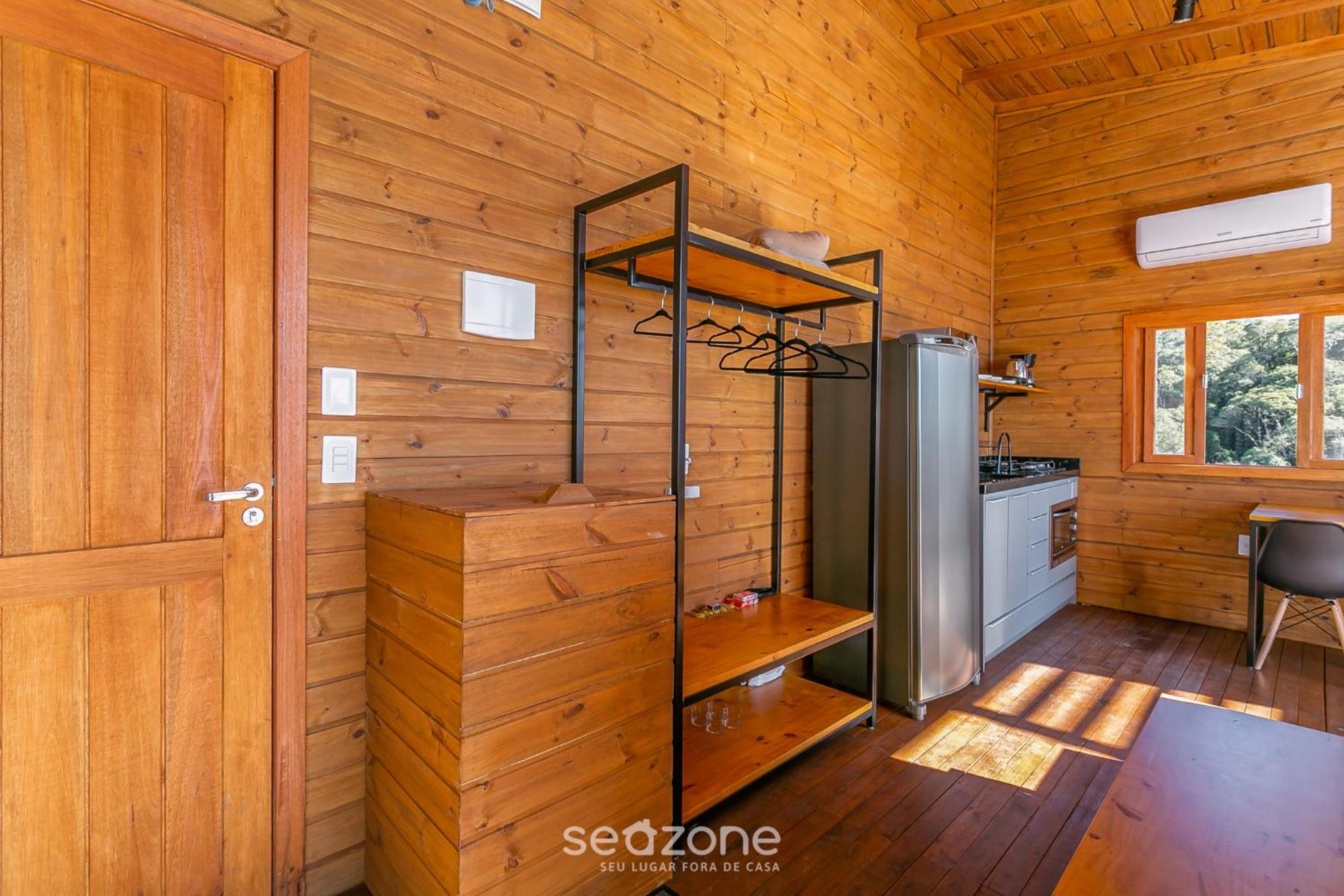 Cabana acolhedora c/jacuzzi na serra VST015