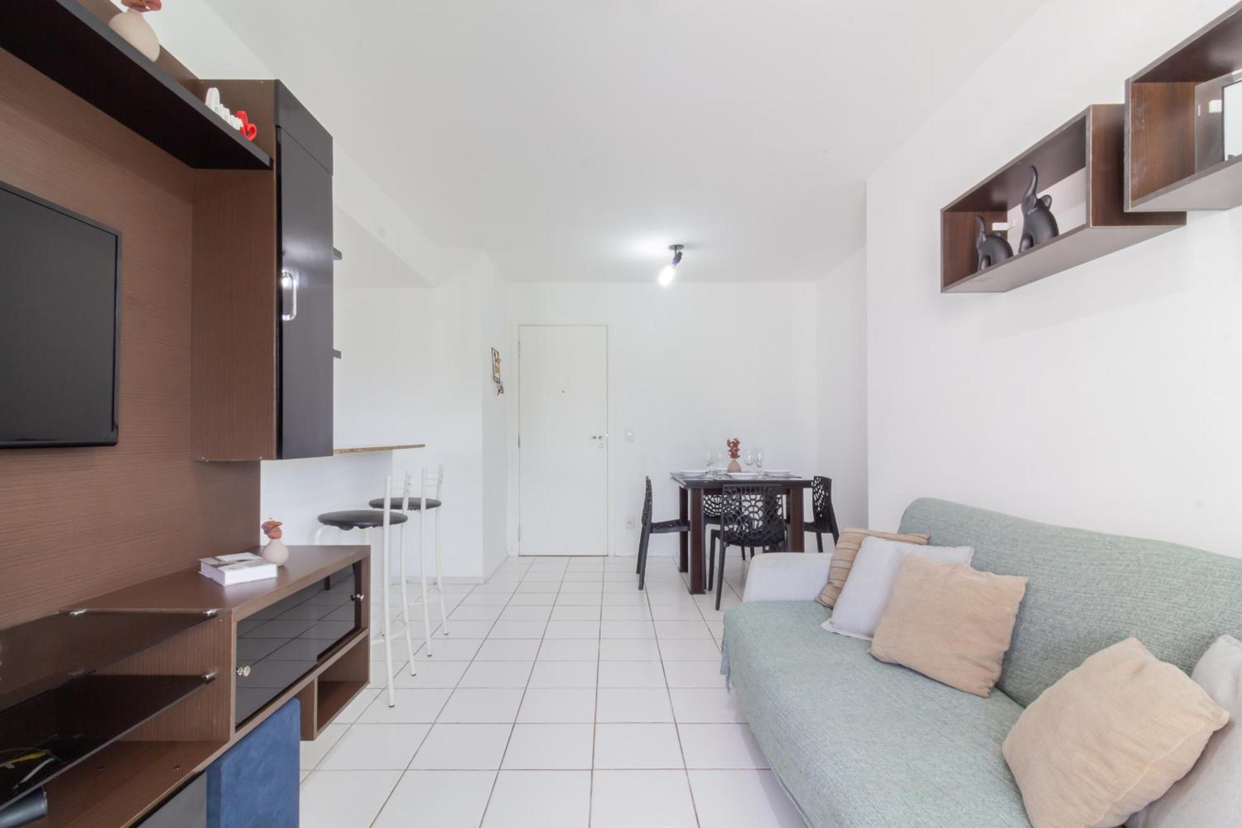 Apartamento com varanda no Recreio - SA907