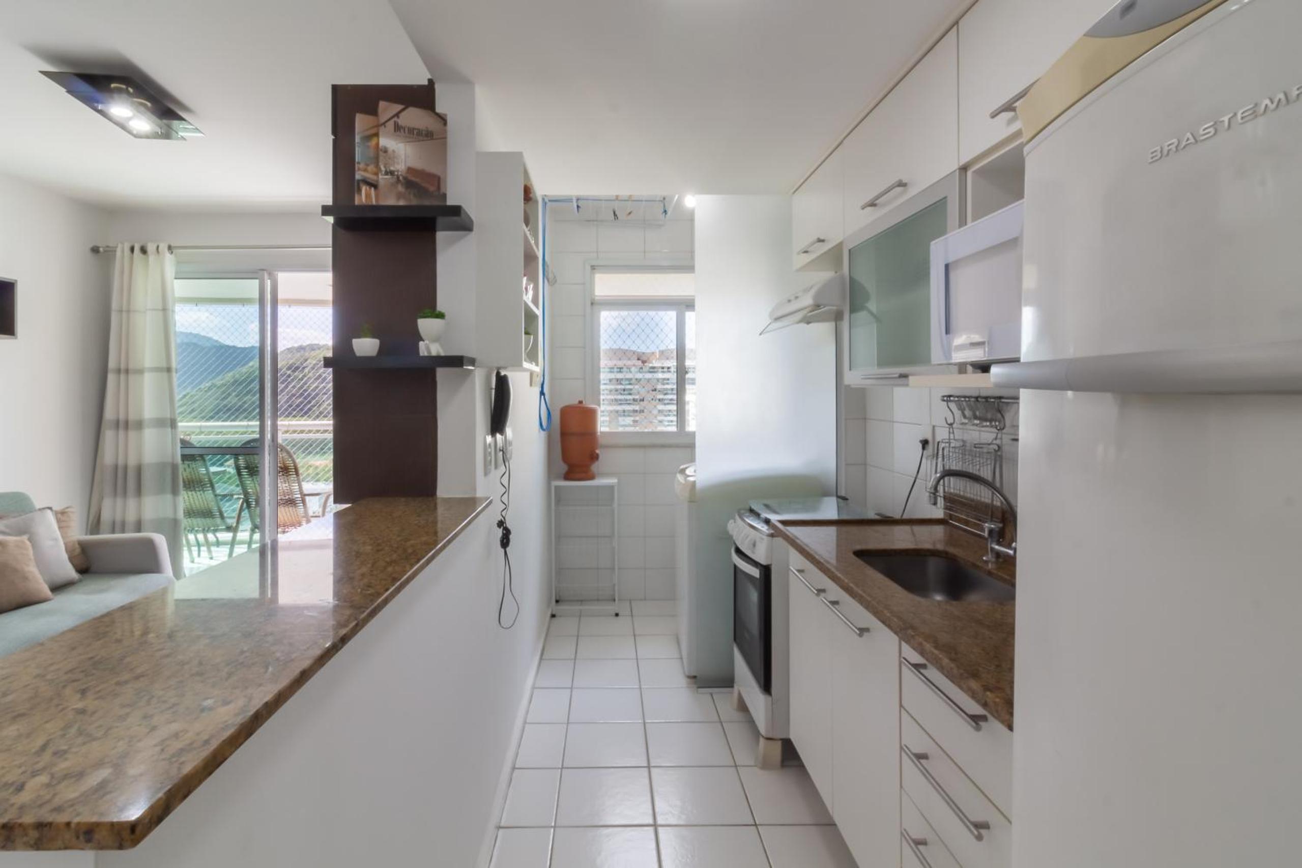 Apartamento com varanda no Recreio - SA907