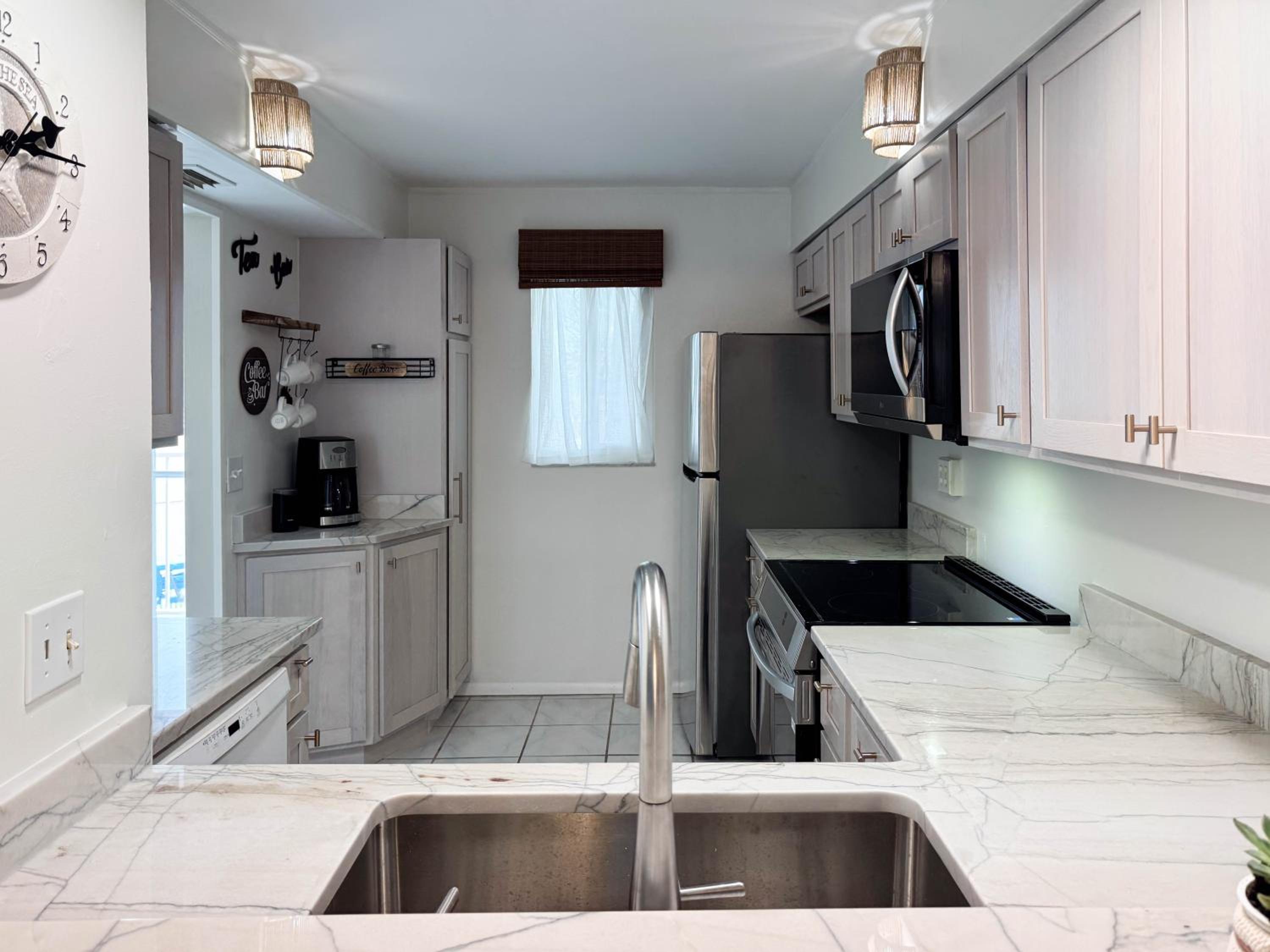 St Augustine Beach Ocean View Condo Renovated 2BR
