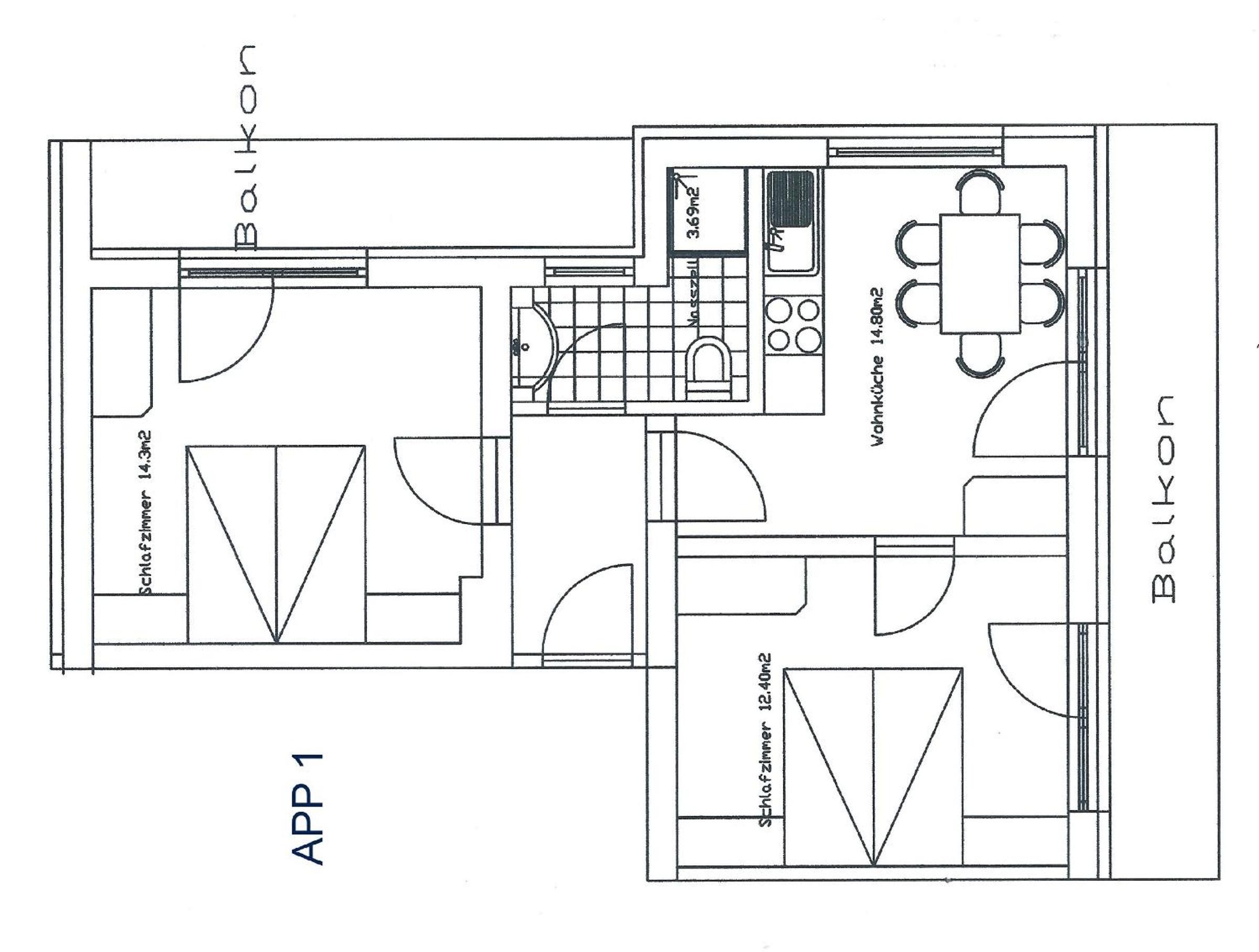 Michi's Appartements view 2
