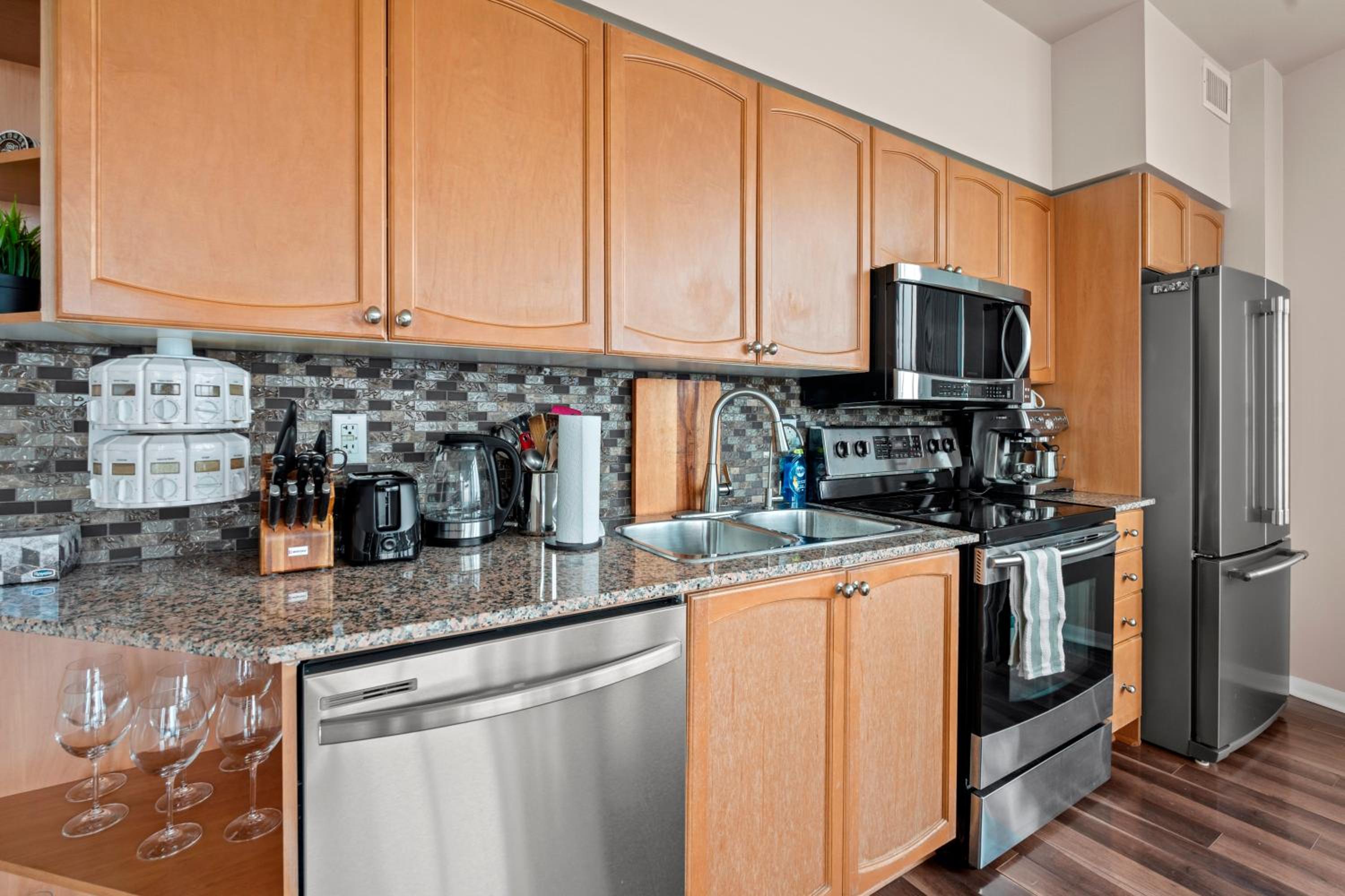 Downtown Condo with Picturesque View