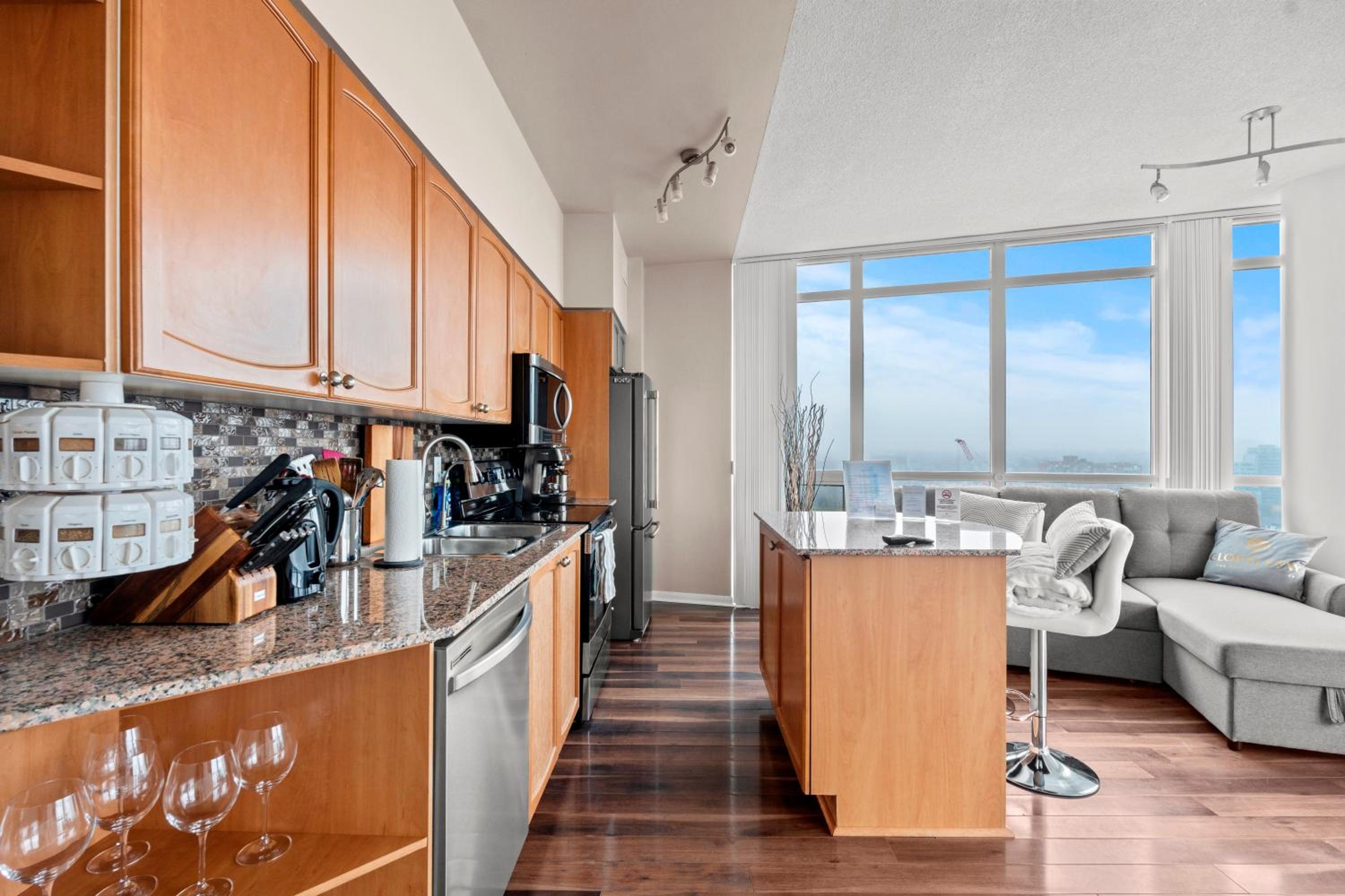 Downtown Condo with Picturesque View