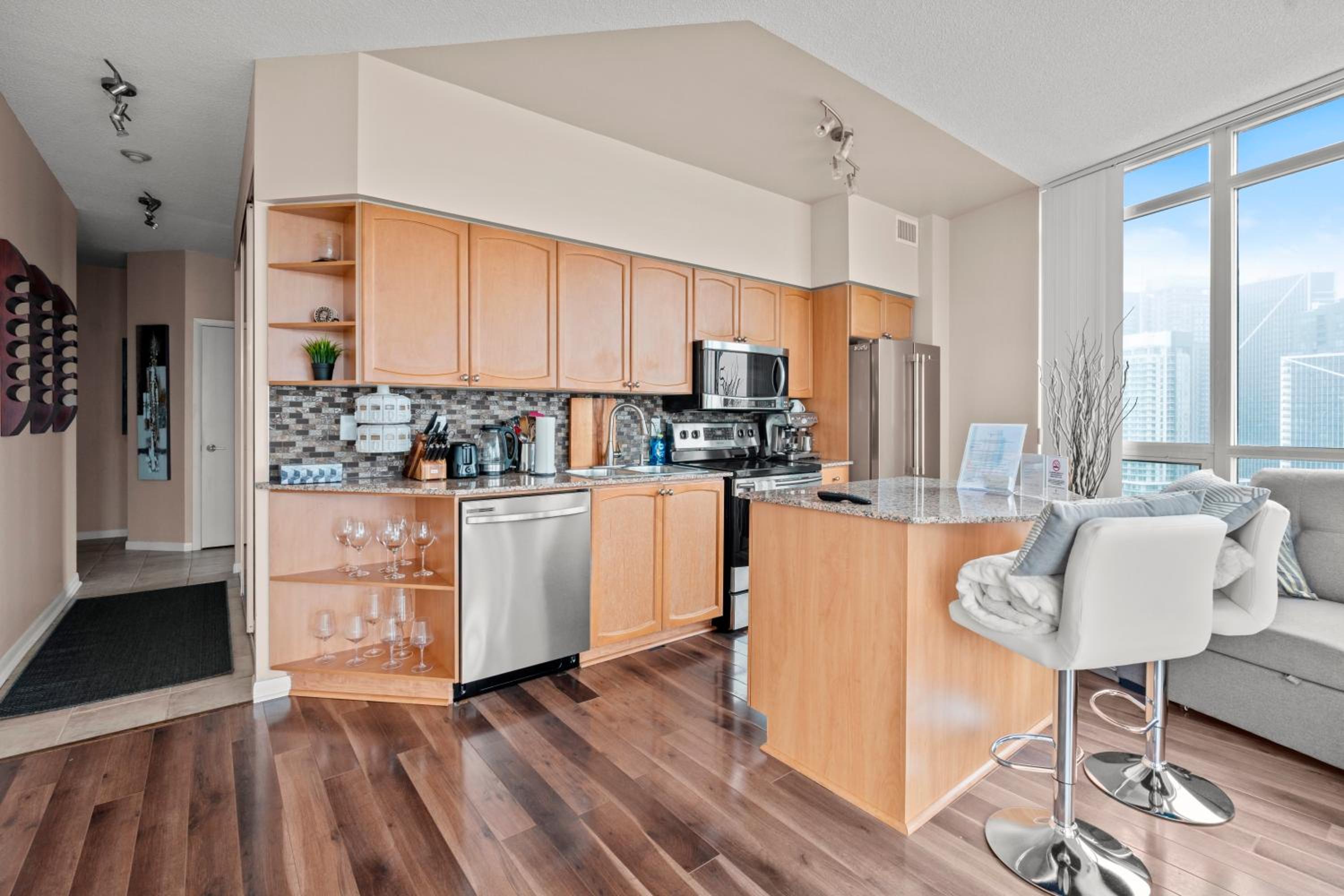 Downtown Condo with Picturesque View
