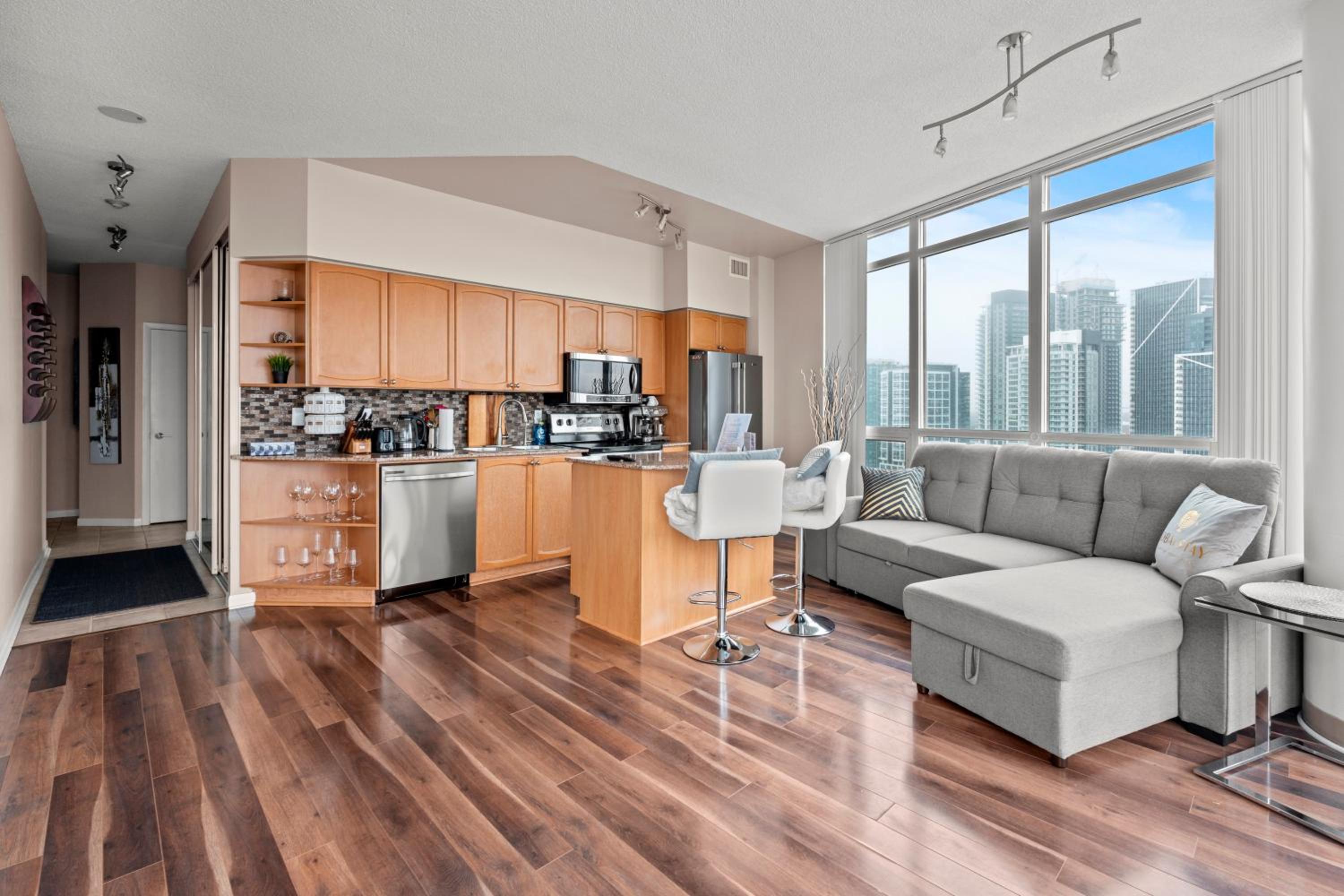 Downtown Condo with Picturesque View