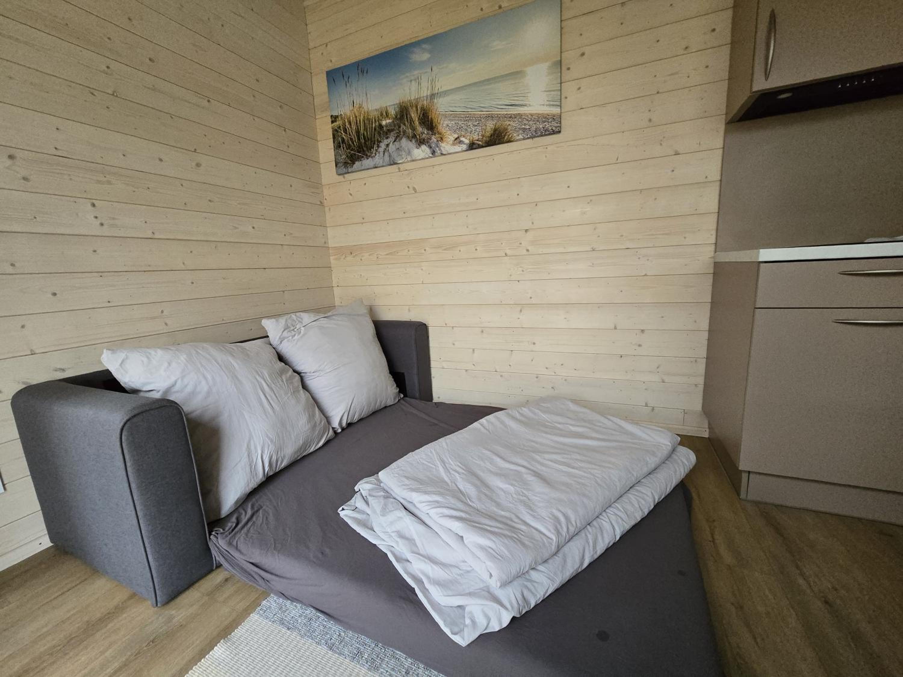 Mini Ferienhäuschen am Bergheider See