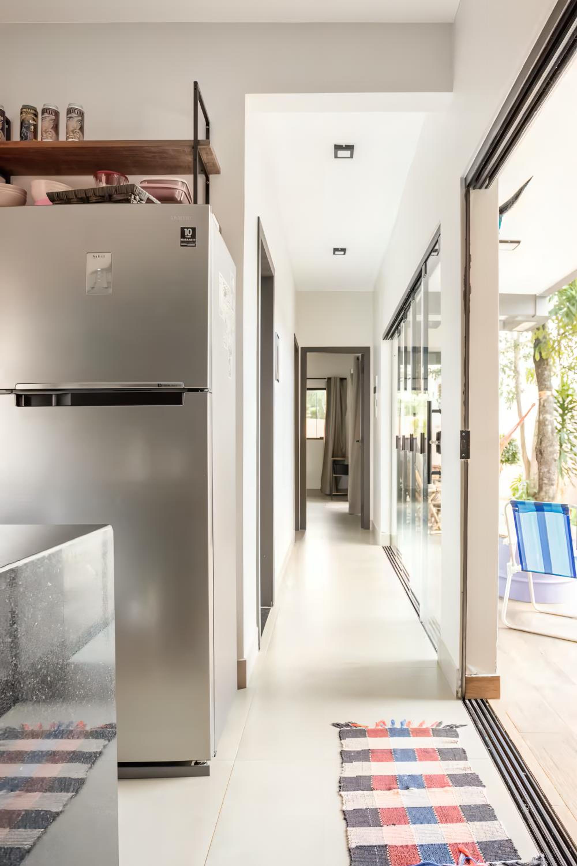 Casa com piscina, vista das montanhas, terraço, quintal