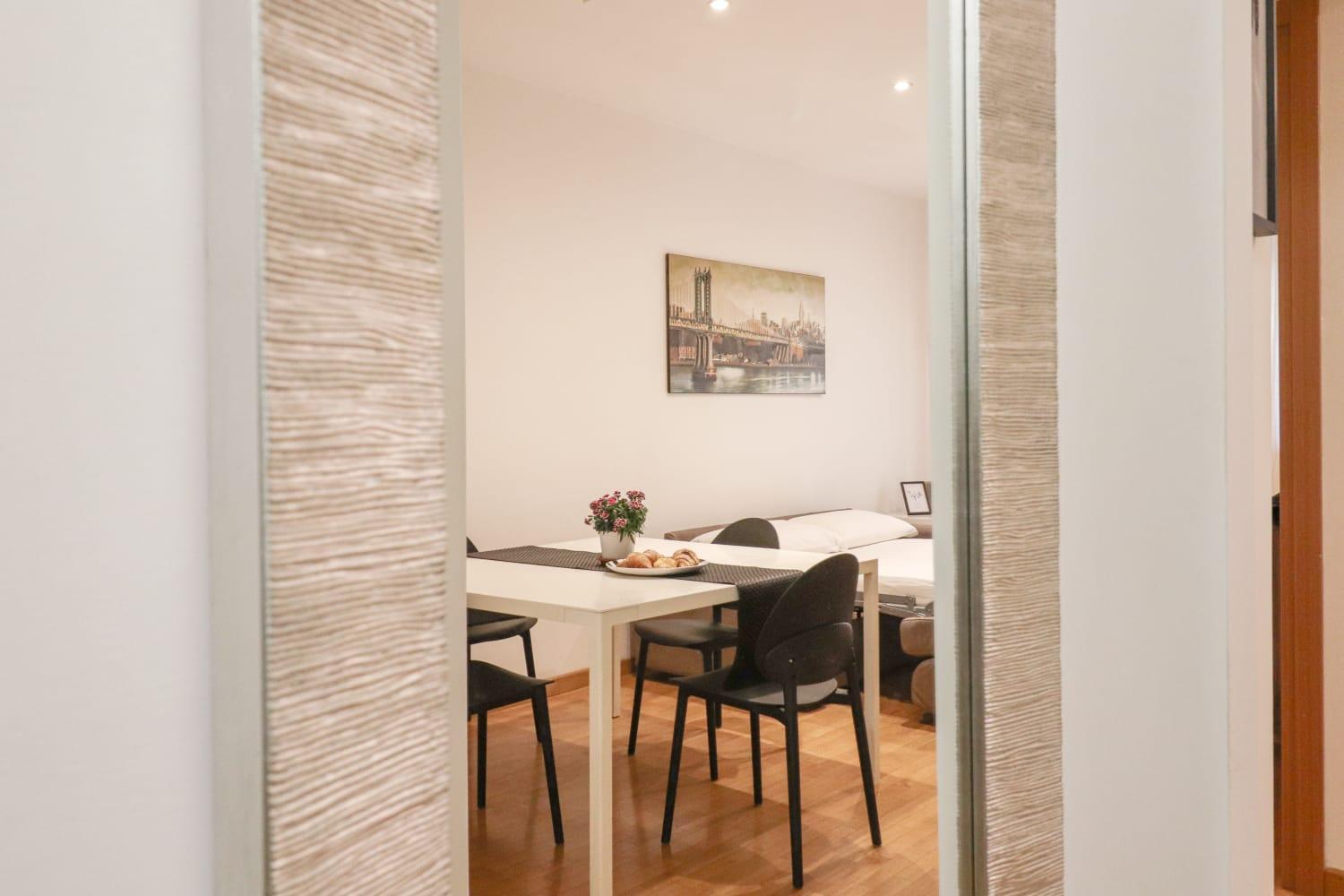 Olimpico Chic Home - Free Parking, Balcony, AC, Wi-Fi