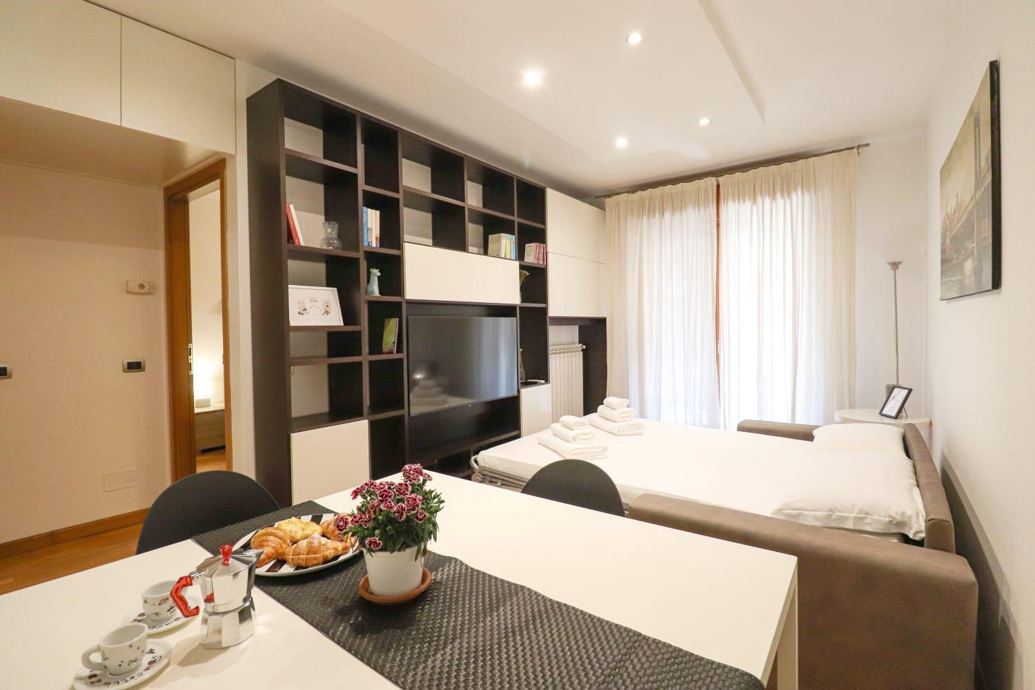 Olimpico Chic Home - Free Parking, Balcony, AC, Wi-Fi