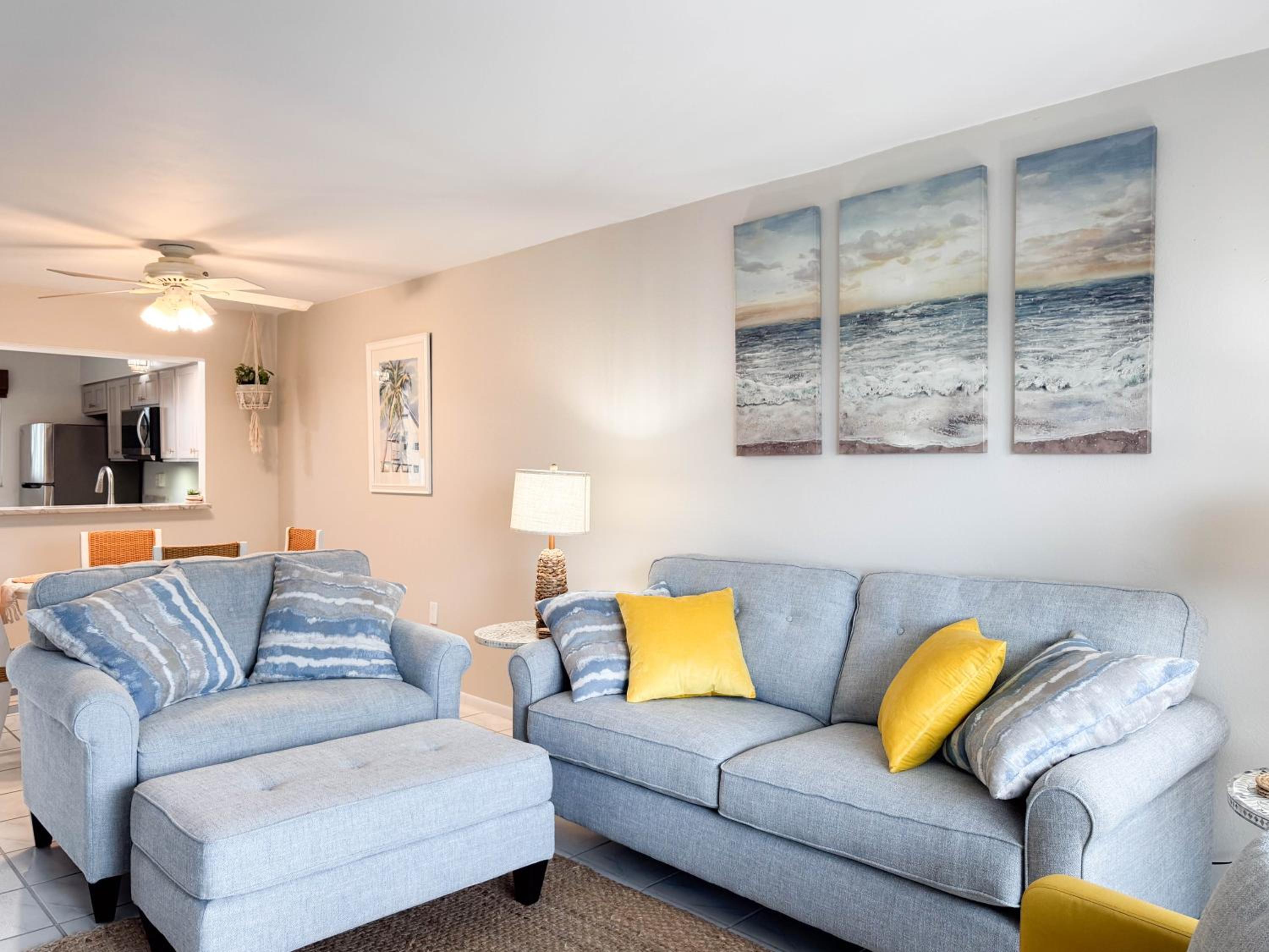 St Augustine Beach Ocean View Condo Renovated 2BR
