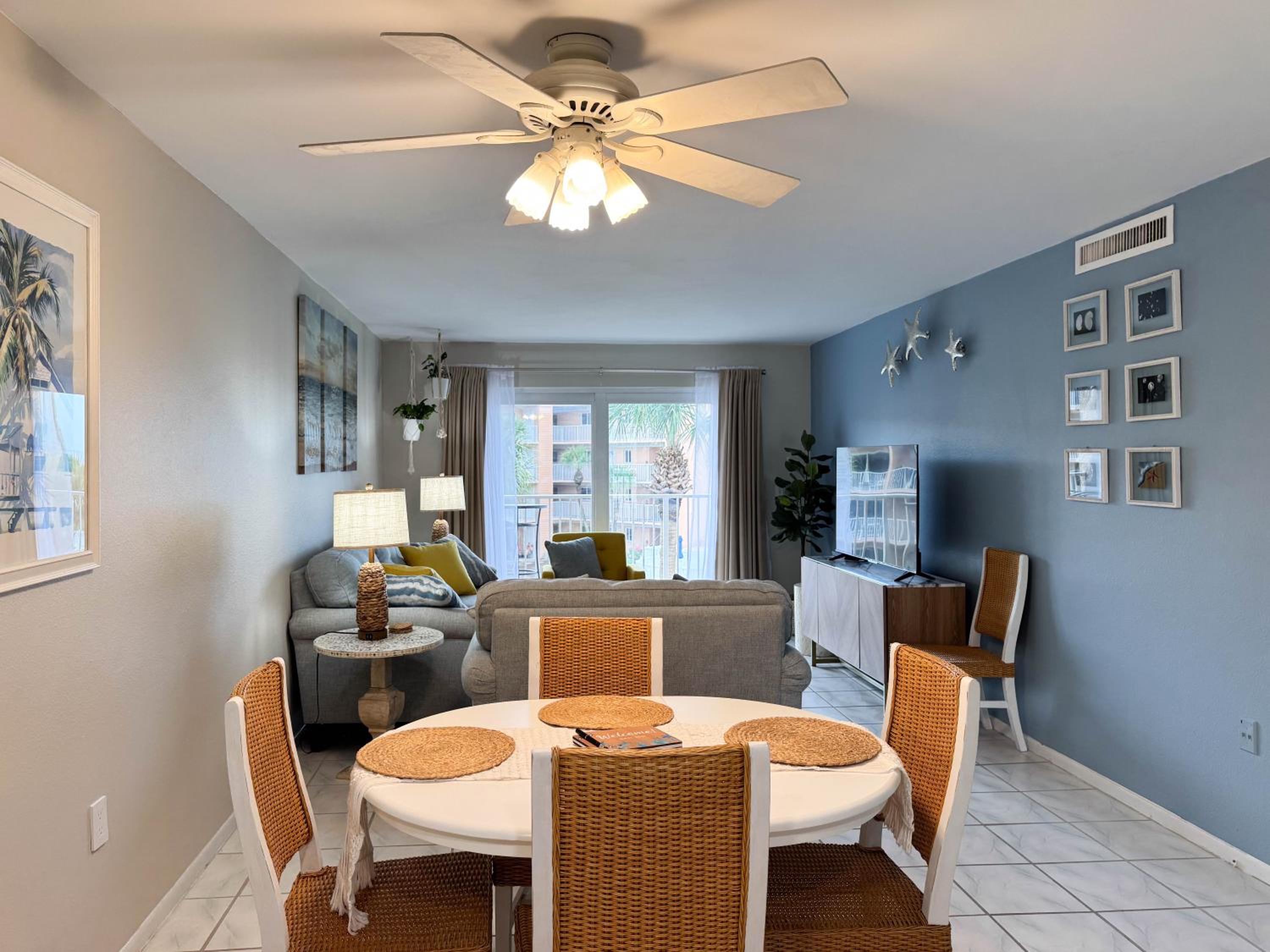 St Augustine Beach Ocean View Condo Renovated 2BR