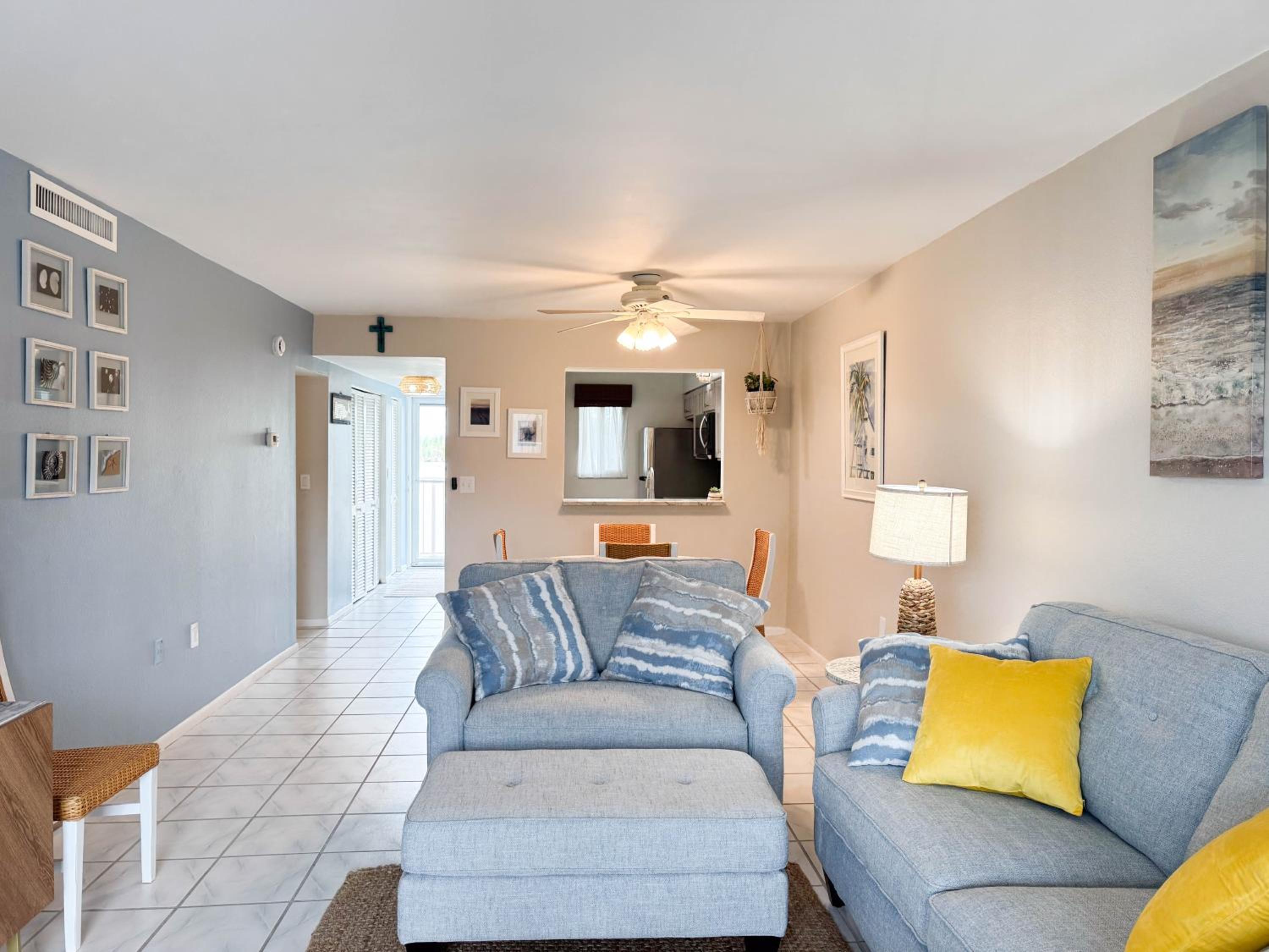 St Augustine Beach Ocean View Condo Renovated 2BR