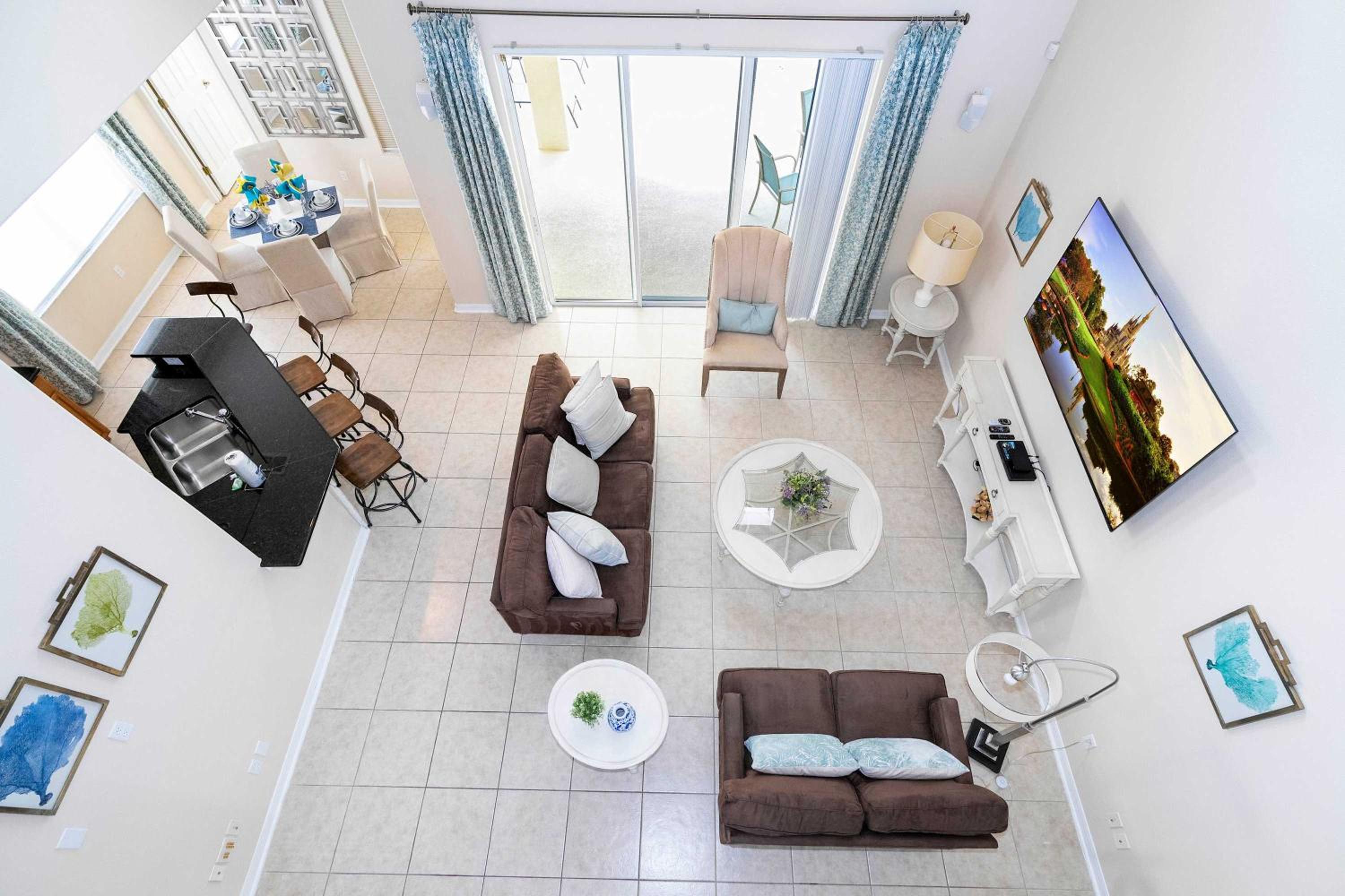 Stunning 5Bd Single Family Home with Pool Close to Disney 7420