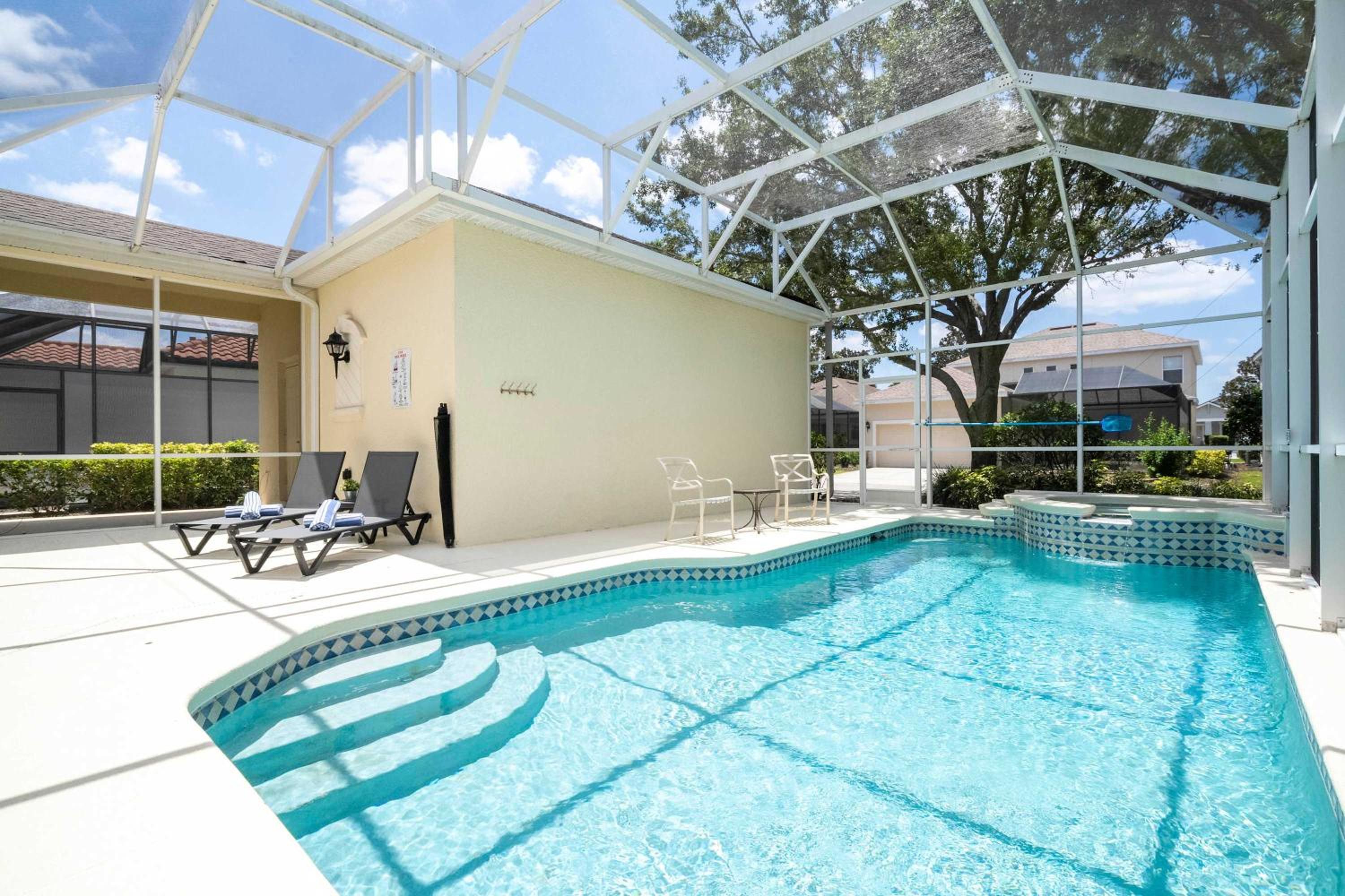 Stunning 5Bd Single Family Home with Pool Close to Disney 7420