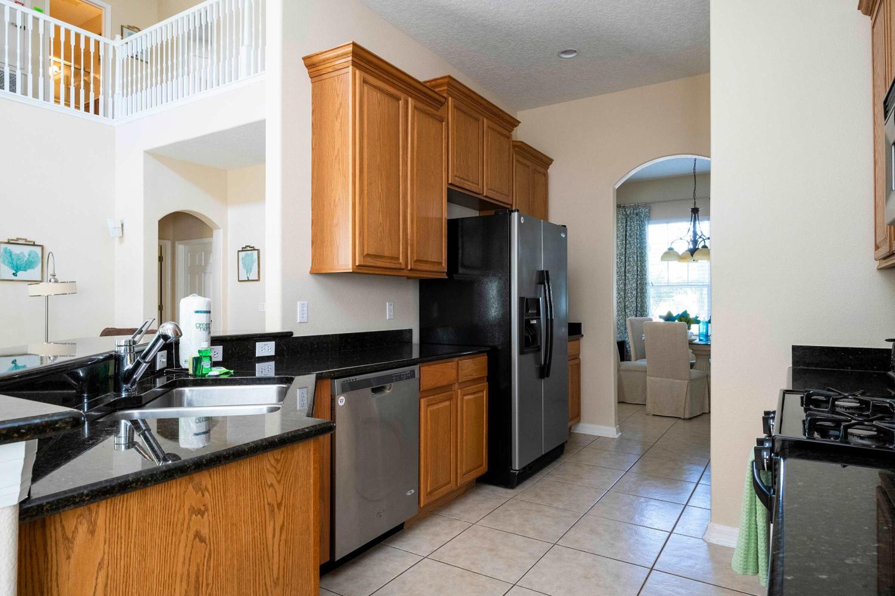 Stunning 5Bd Single Family Home with Pool Close to Disney 7420