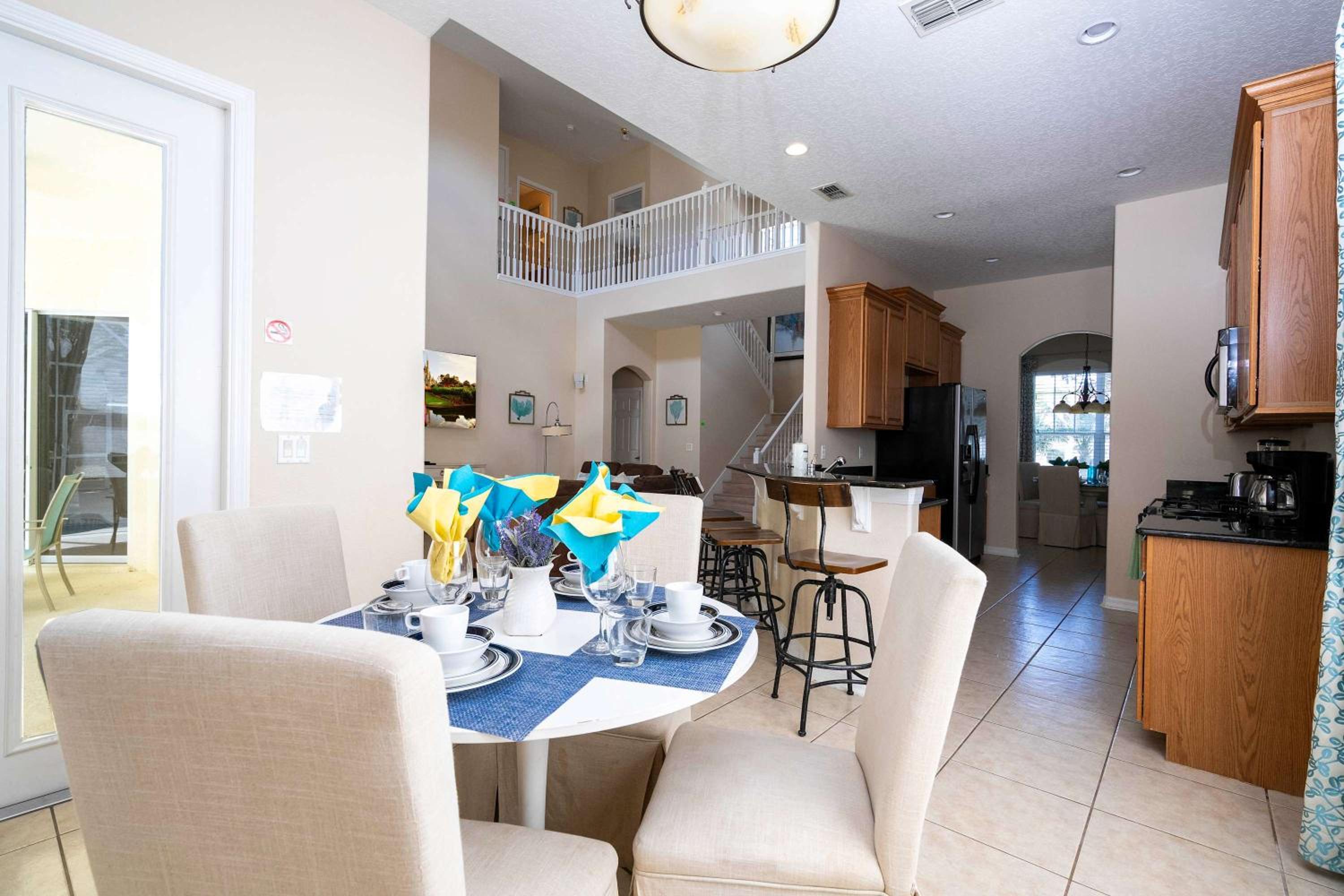 Stunning 5Bd Single Family Home with Pool Close to Disney 7420