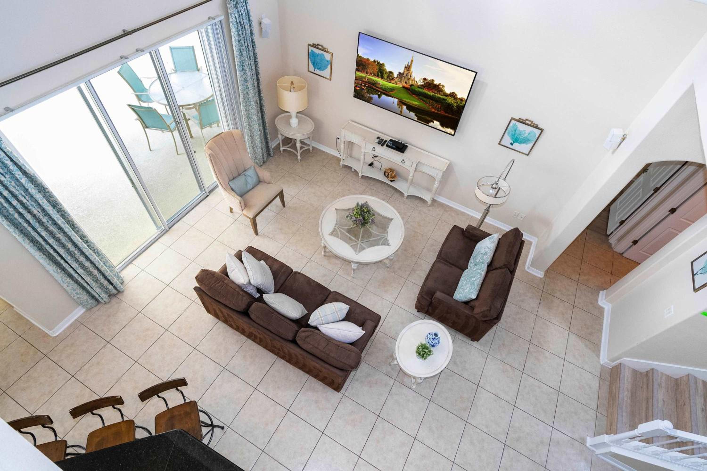 Stunning 5Bd Single Family Home with Pool Close to Disney 7420