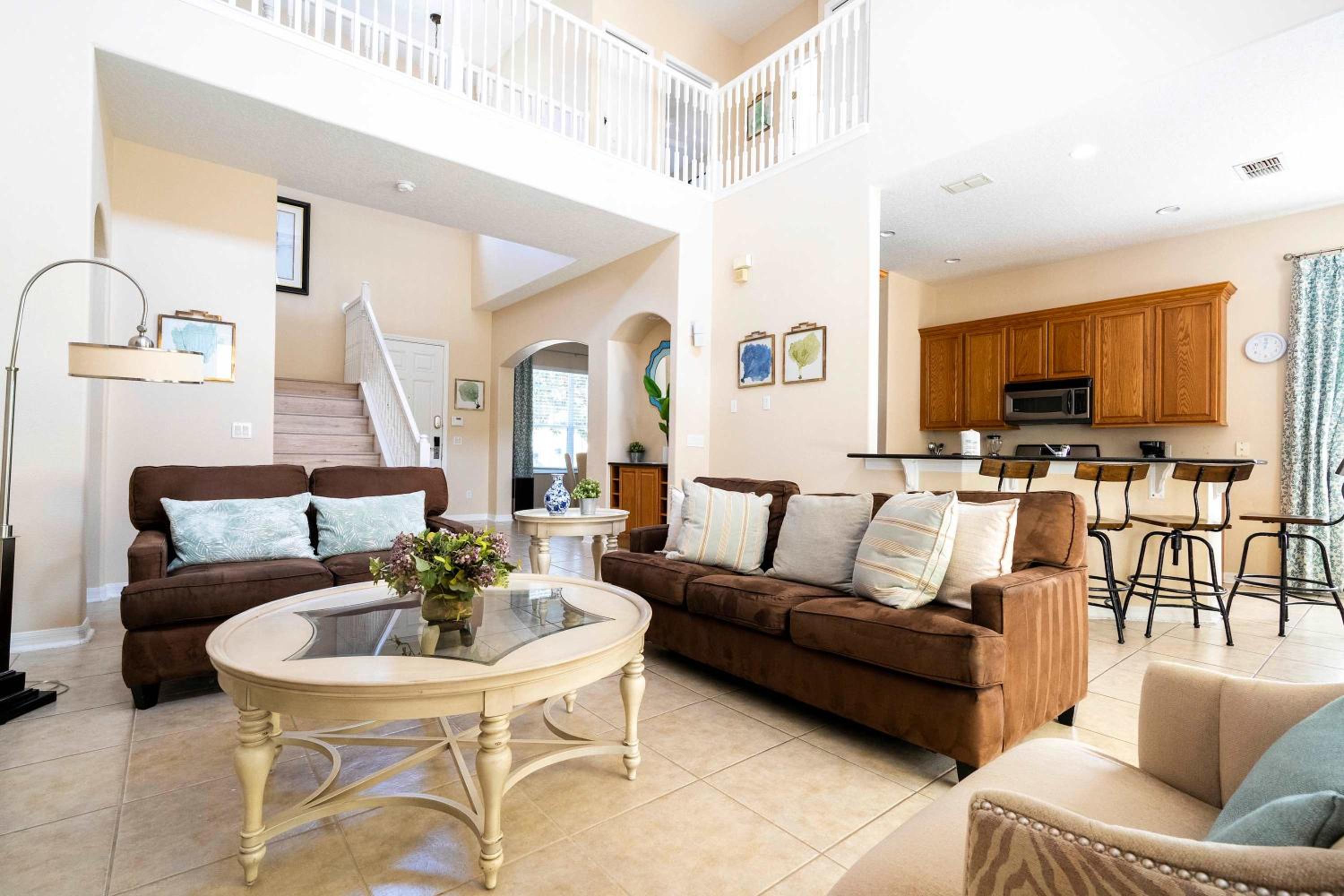 Stunning 5Bd Single Family Home with Pool Close to Disney 7420