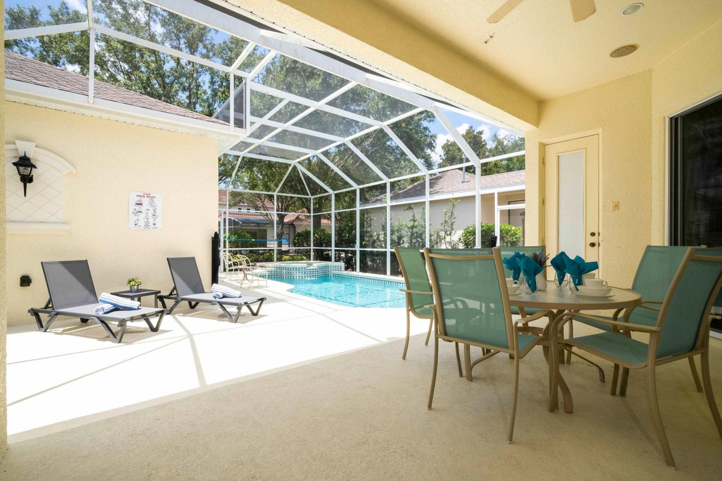 Stunning 5Bd Single Family Home with Pool Close to Disney 7420