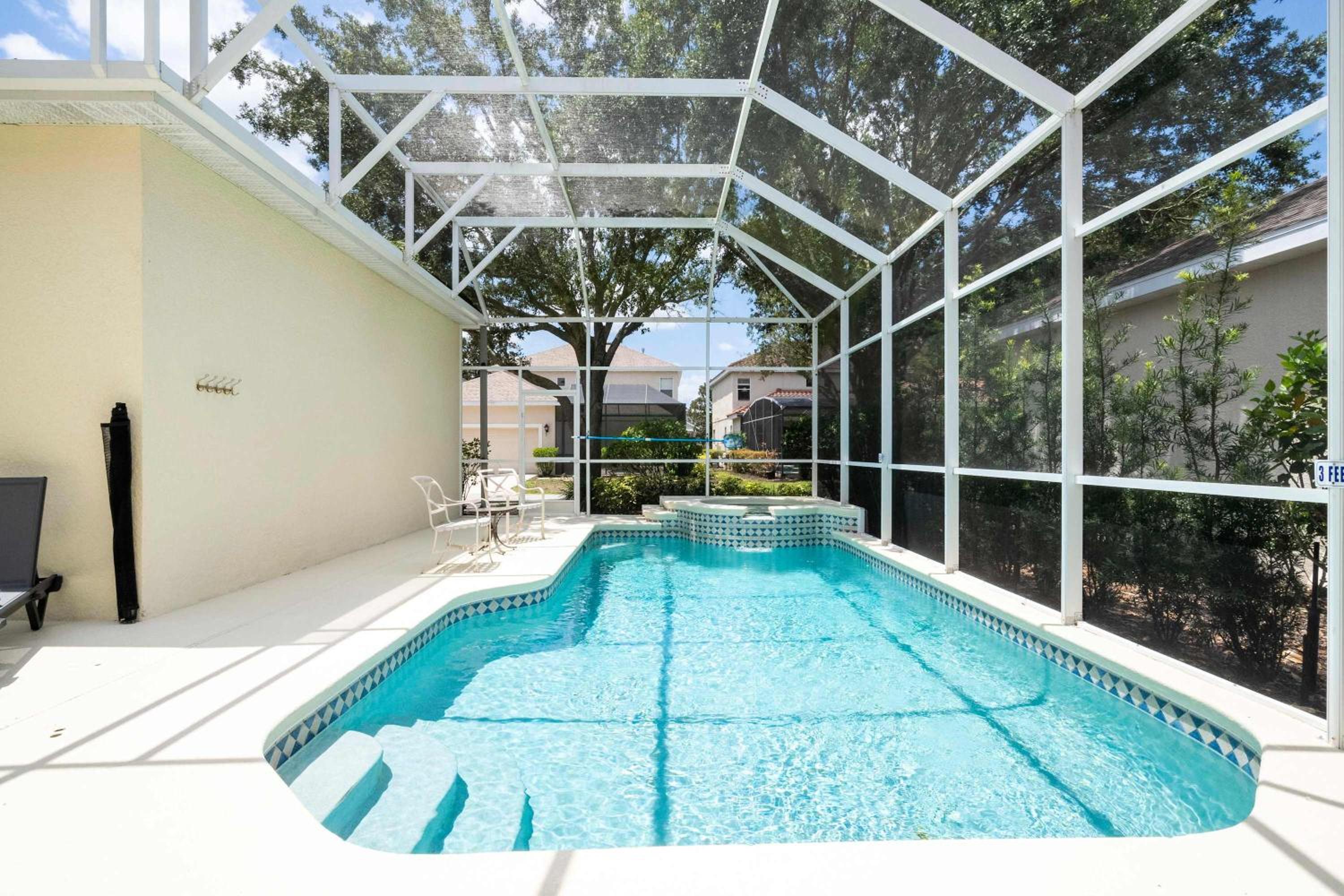 Stunning 5Bd Single Family Home with Pool Close to Disney 7420