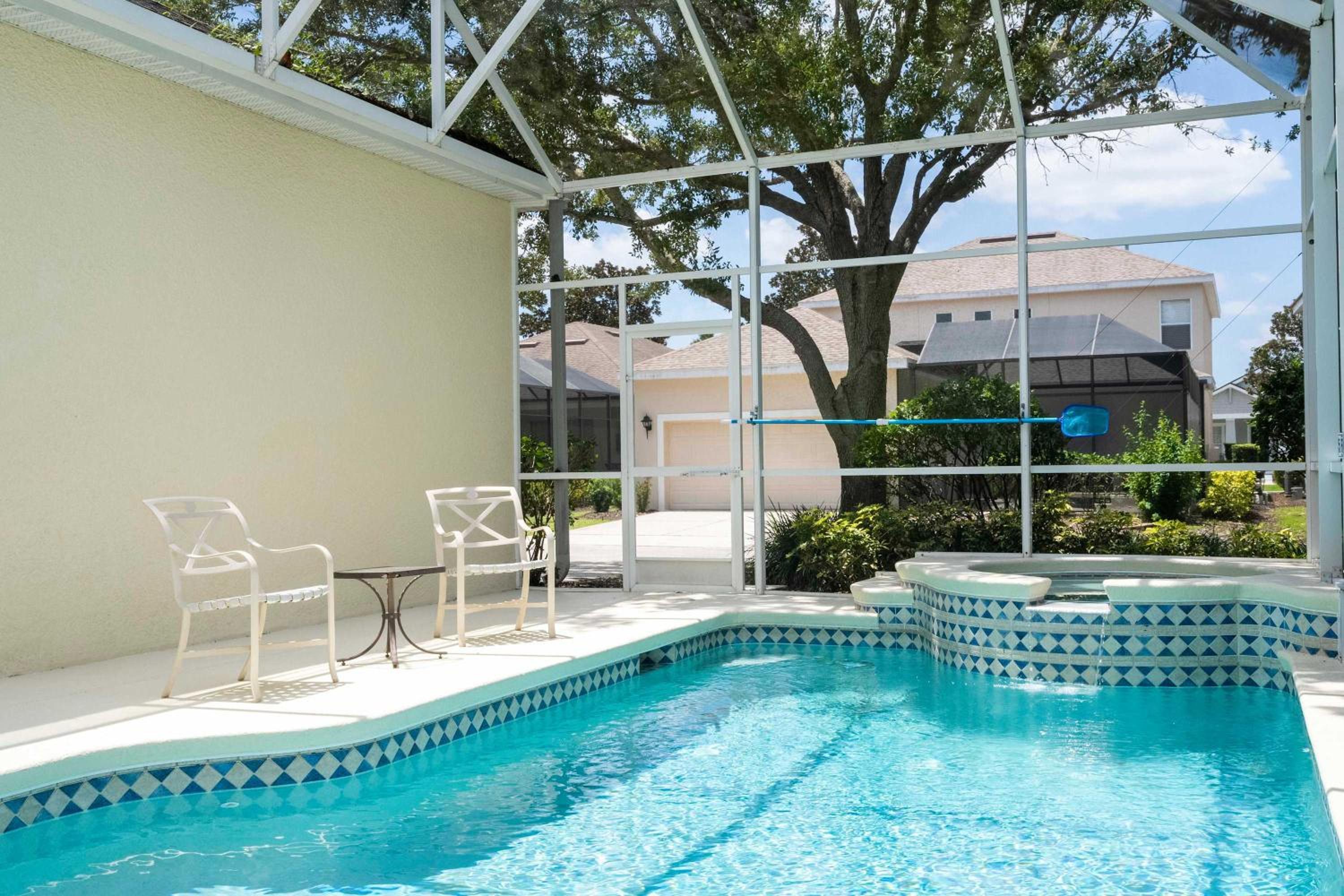 Stunning 5Bd Single Family Home with Pool Close to Disney 7420