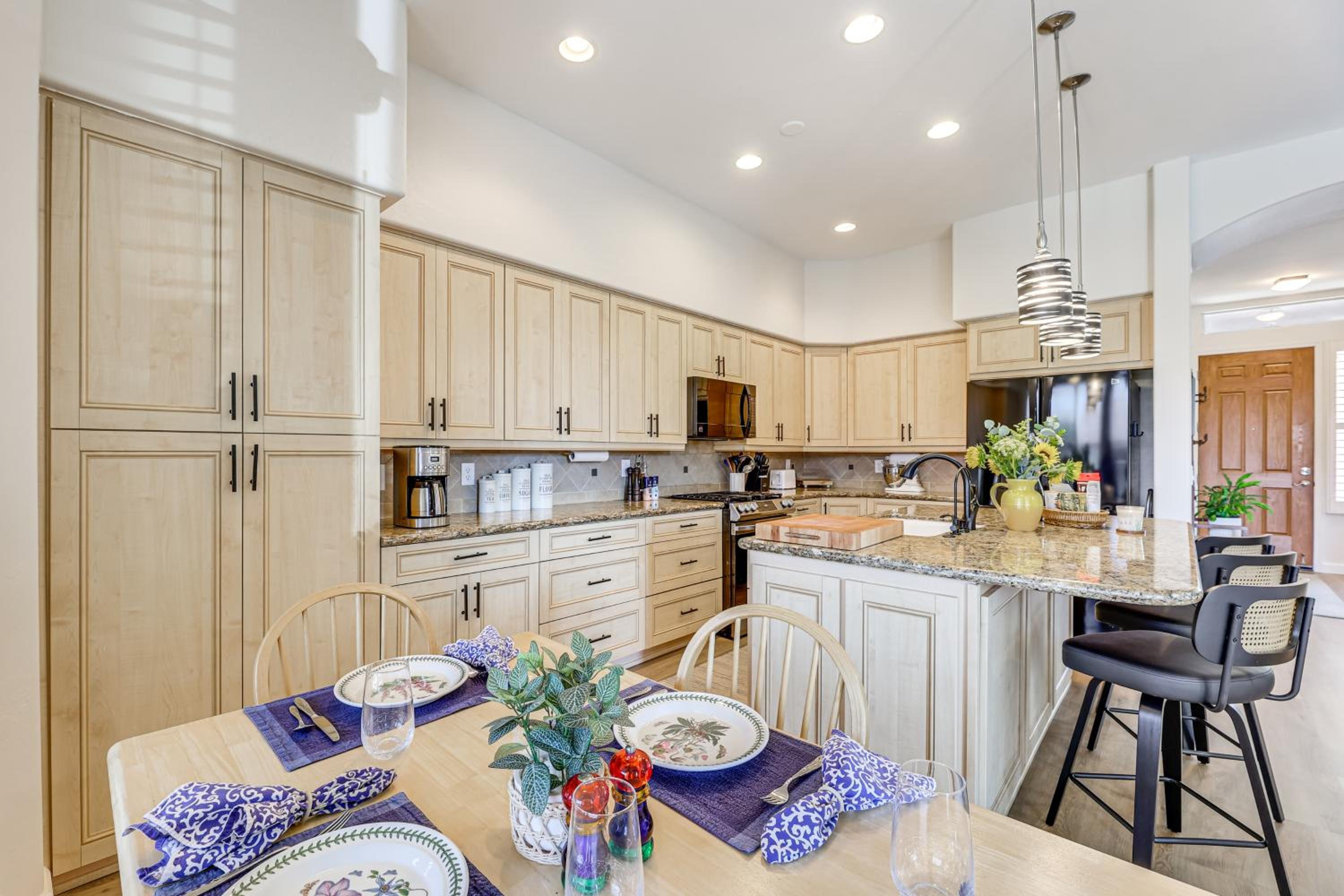 Extended-Stay Oasis Gilbert Getaway with Office!