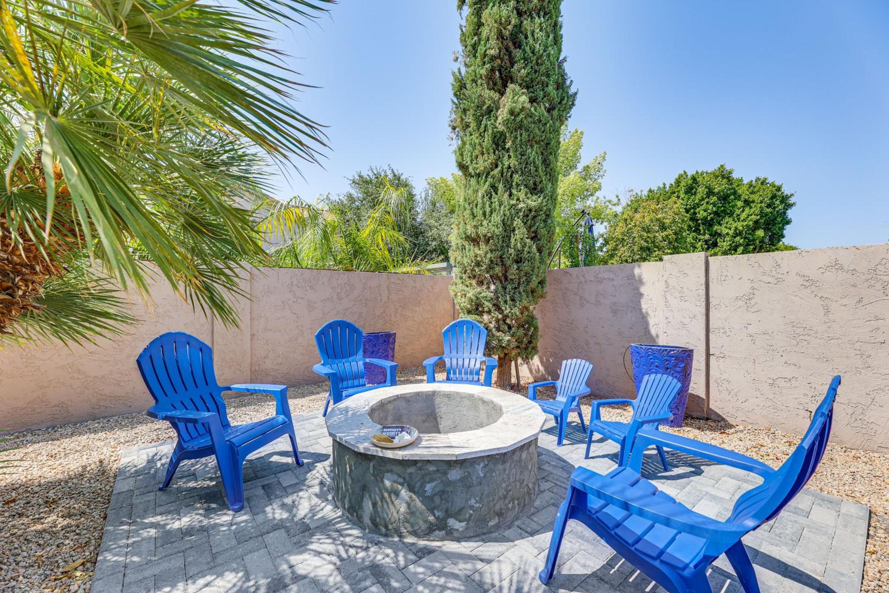 Extended-Stay Oasis Gilbert Getaway with Office!