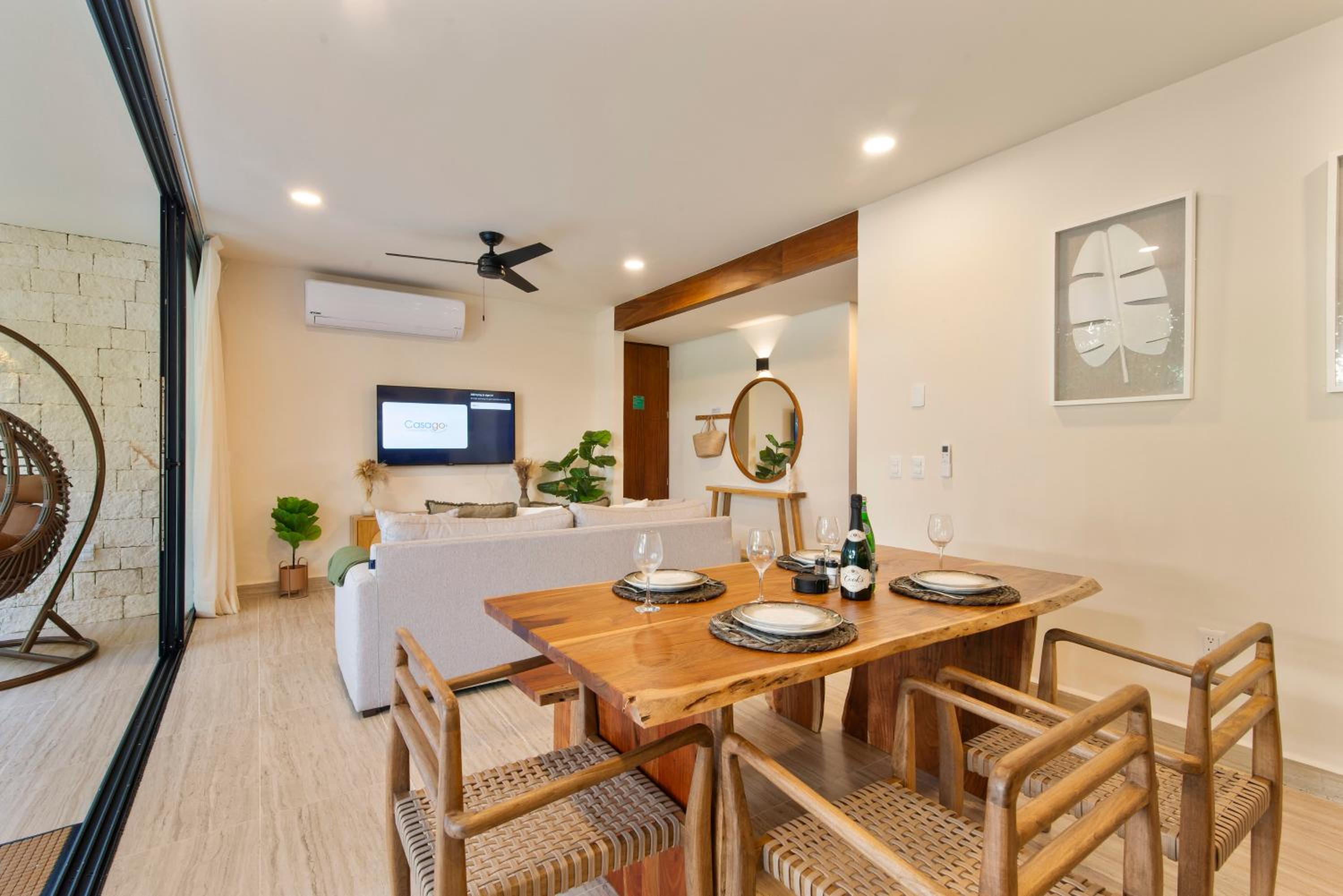Tropical 2 Bedroom | Private Balcony & Rooftop | Casago