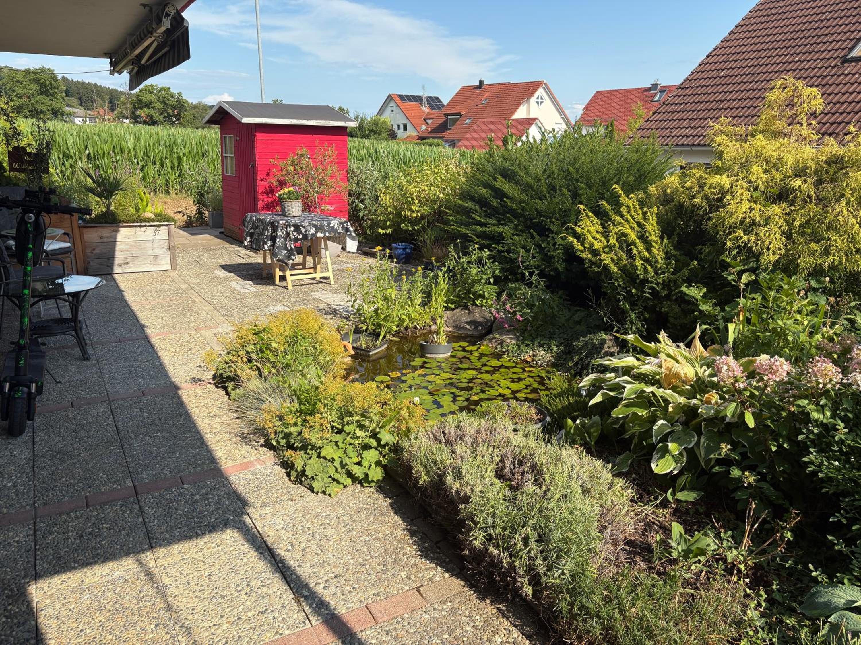 Ferienwohnung Haus Römhild - Markdorf Balkon zum Bodensee