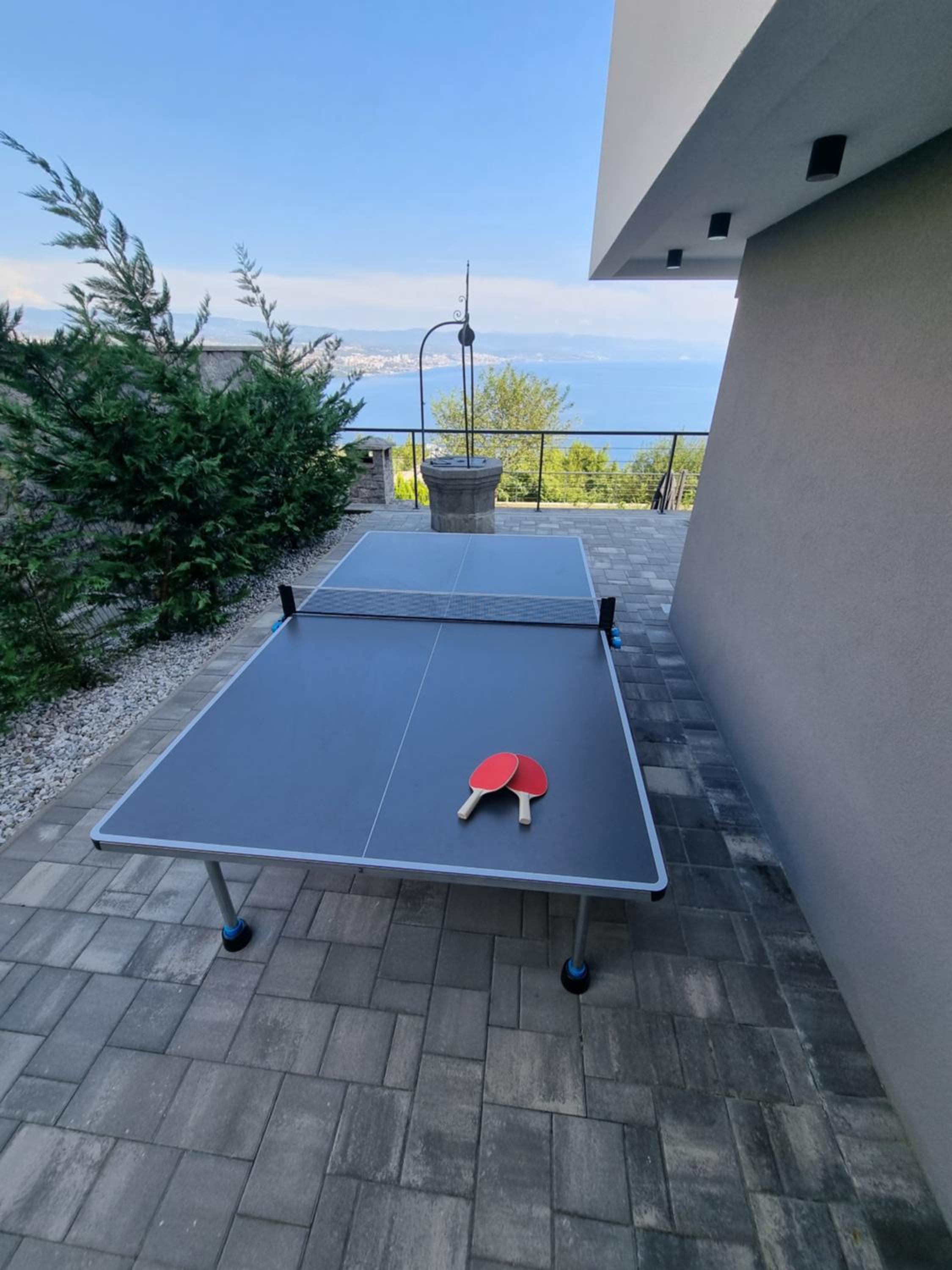 Villa K Opatija with a heated pool, gym, sauna, astonishing sea view