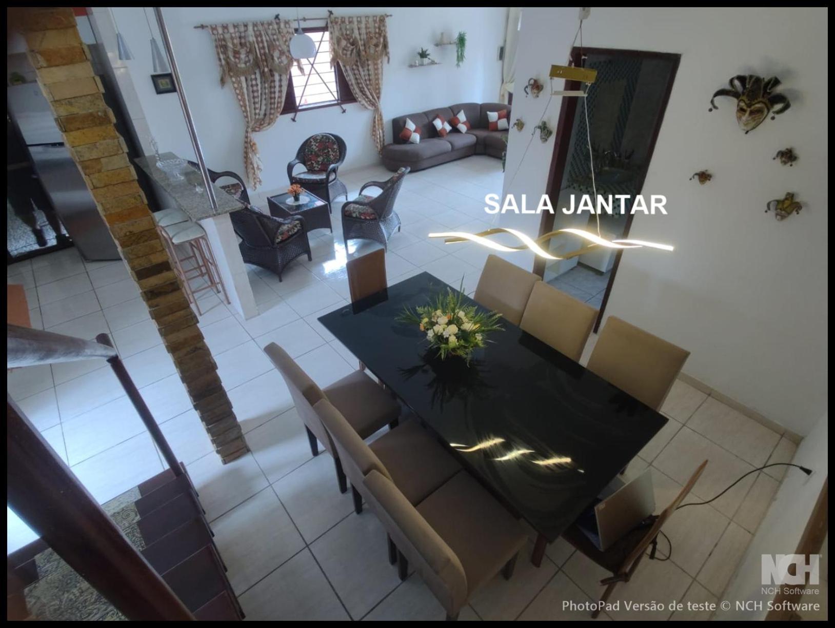 Casa com piscina e Hidromassagem a 200 m da praia