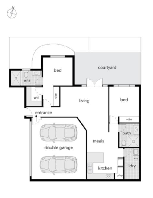 Inner North Premier Turner Living 2 Bed, 2 Bath Townhome