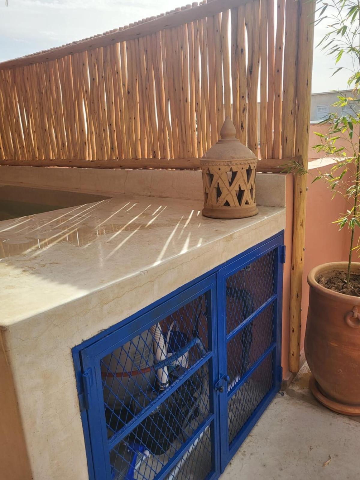Riad privatisé bassin Marrakech