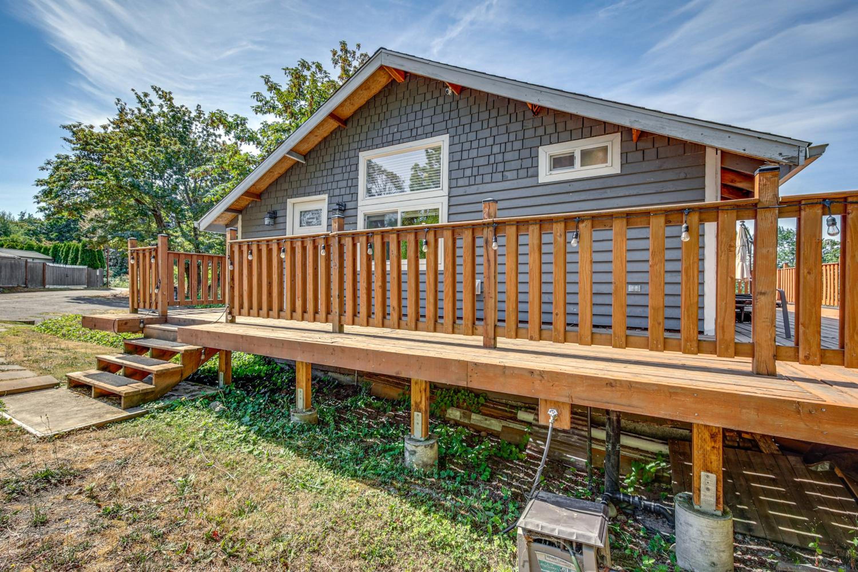 5 Mi to Dtwn Tacoma Modern Studio Retreat