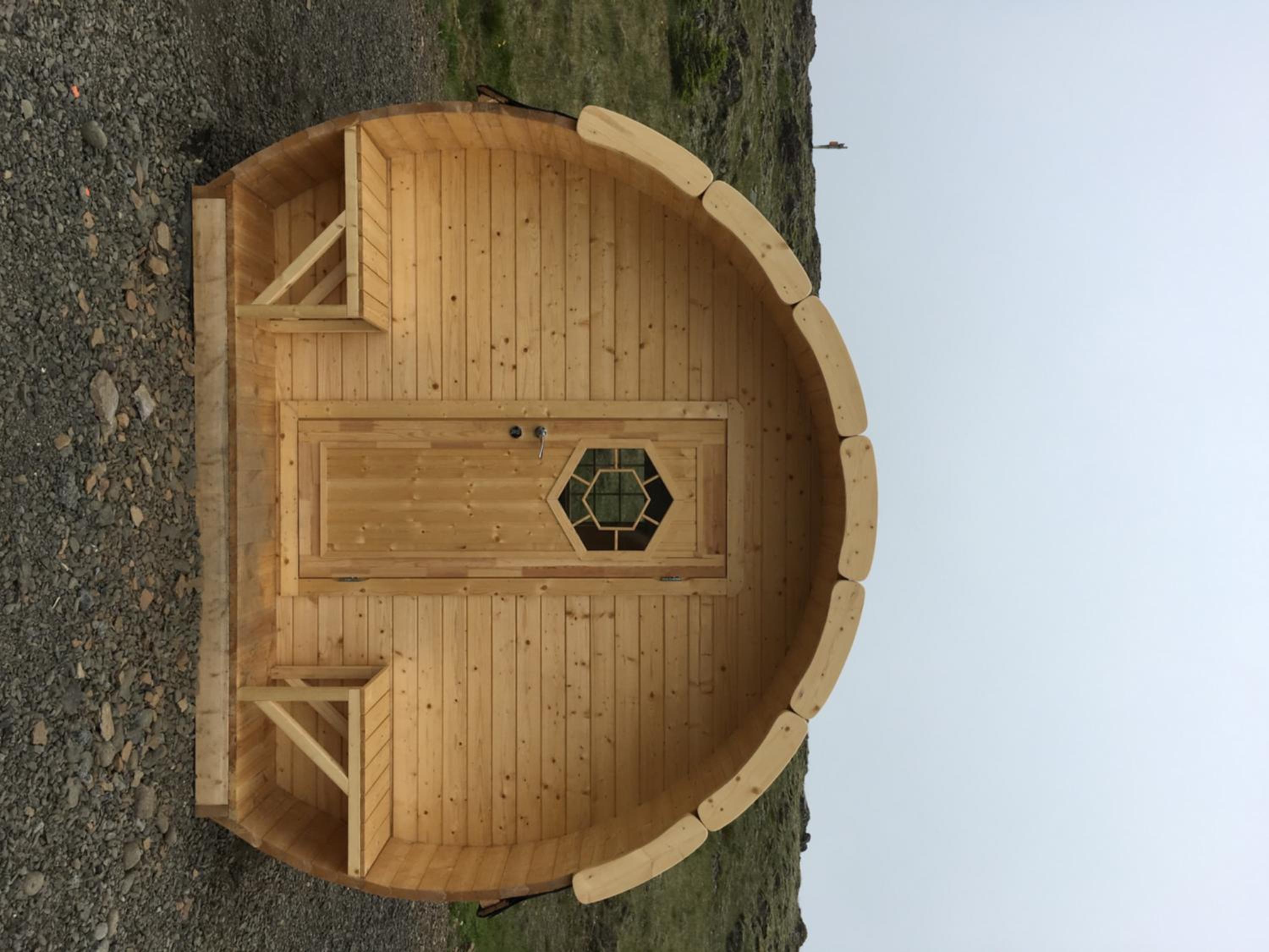Framtid Camping Lodging Barrels