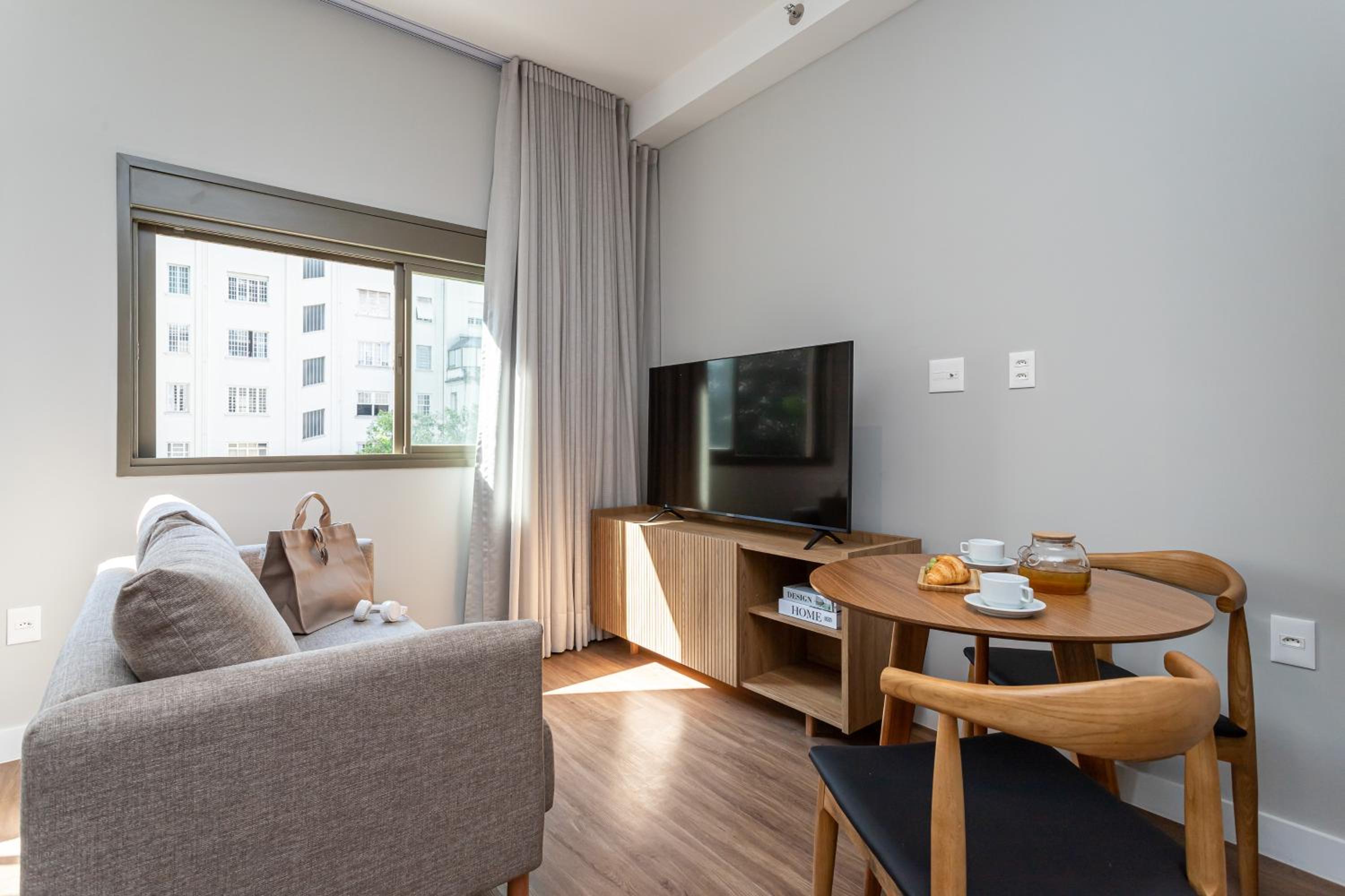 Ayra Higienópolis - Apartamentos mobiliados com excelente vista e localização