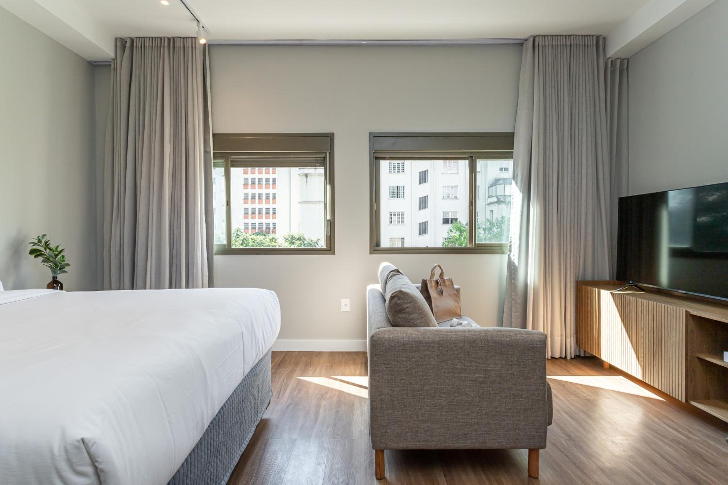 Ayra Higienópolis - Apartamentos mobiliados com excelente vista e localização