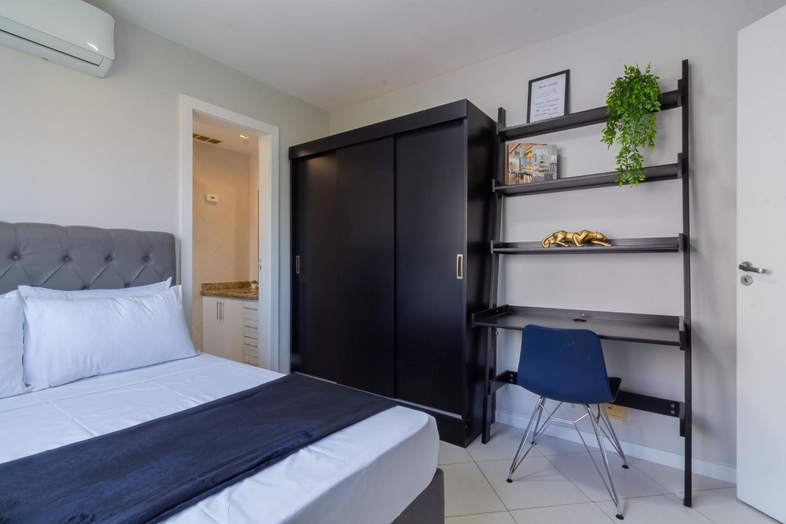 Apartamento em Botafogo com varanda - GSV301