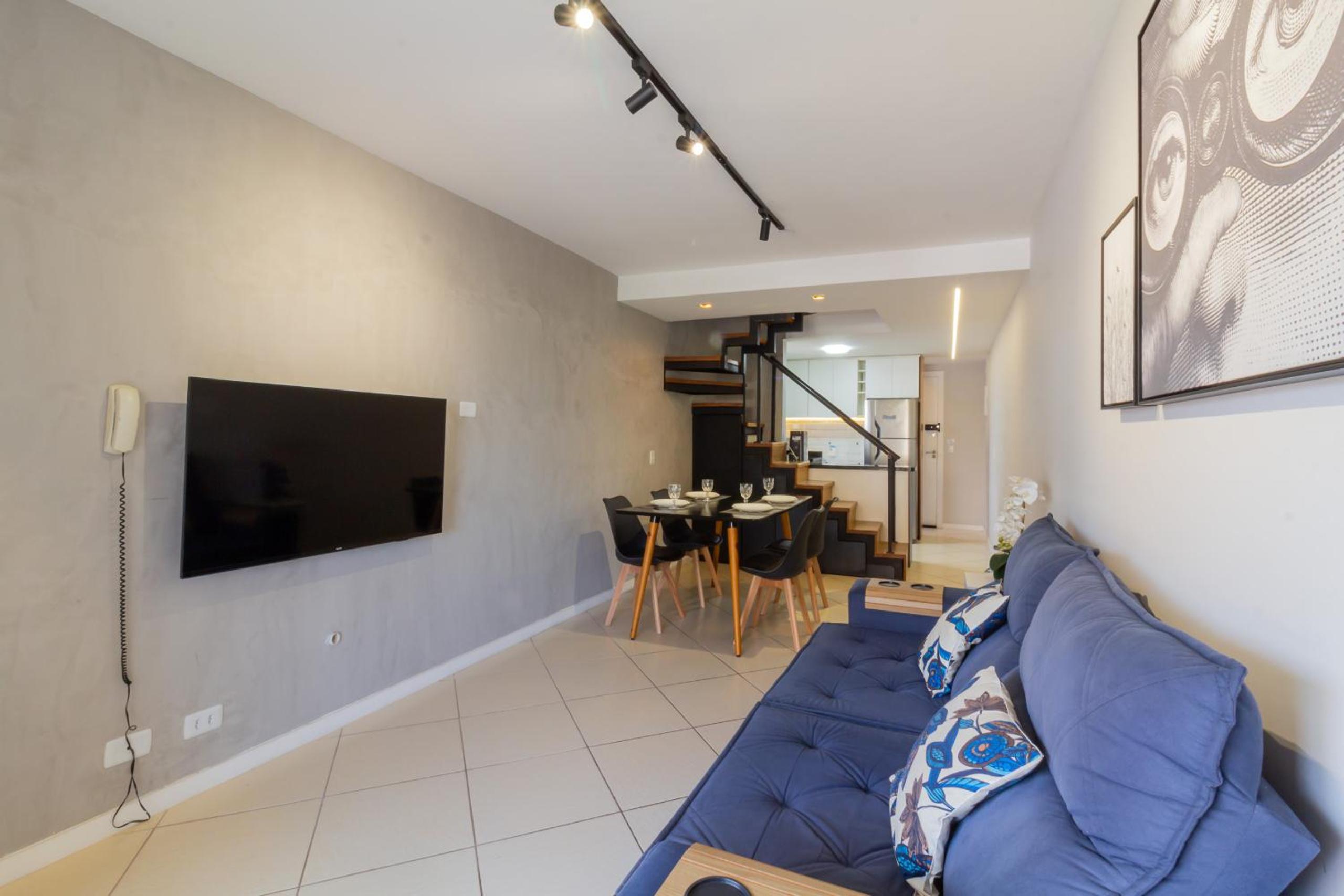 Apartamento em Botafogo com varanda - GSV301
