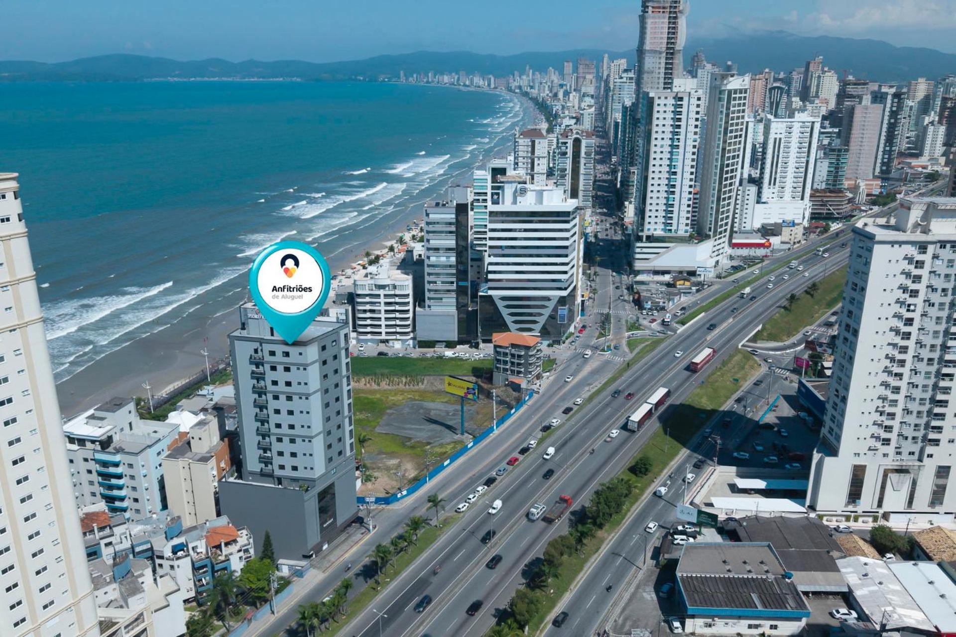 Apto moderno c/ vista para o mar MA8680