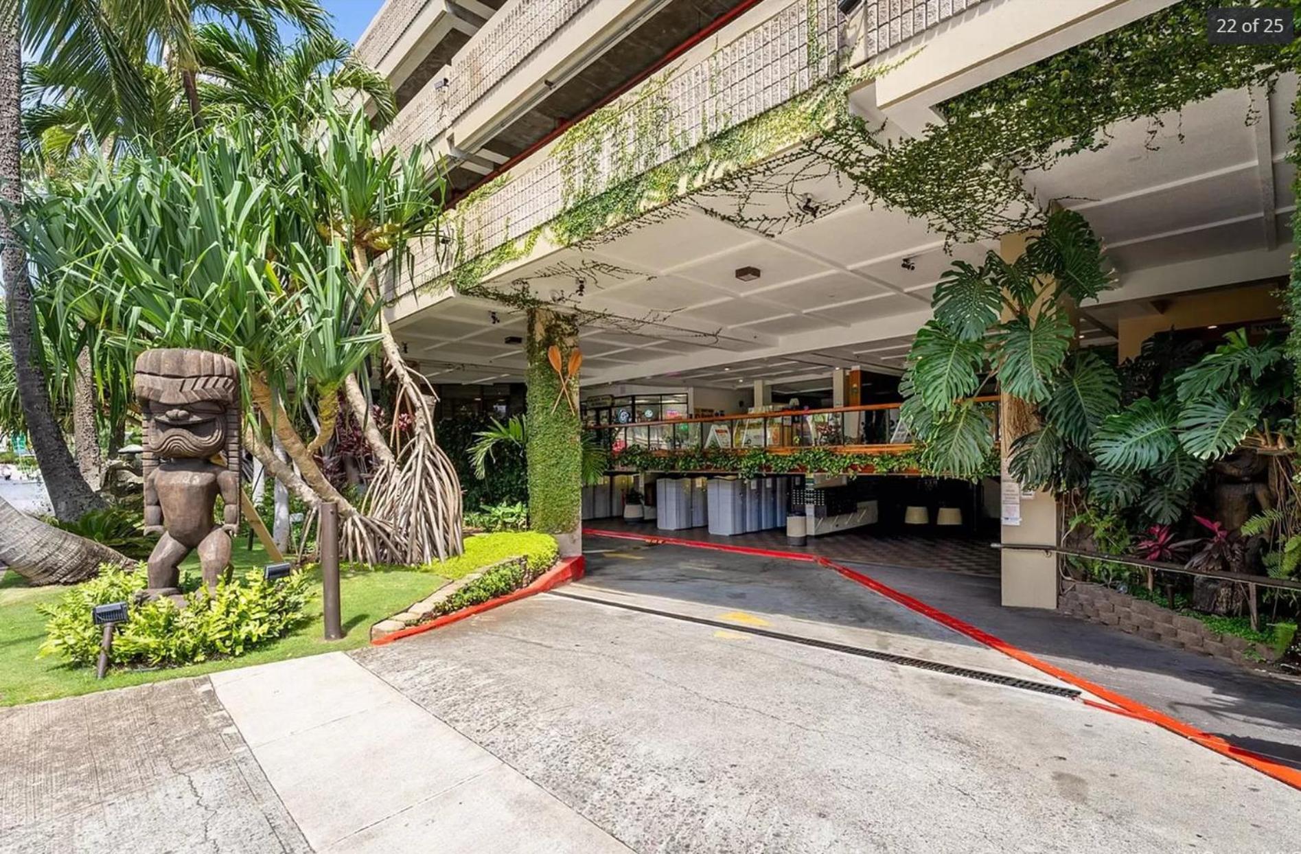 Waikiki Seaside Monarch Paradise Hotel Room Greenery Mountain View