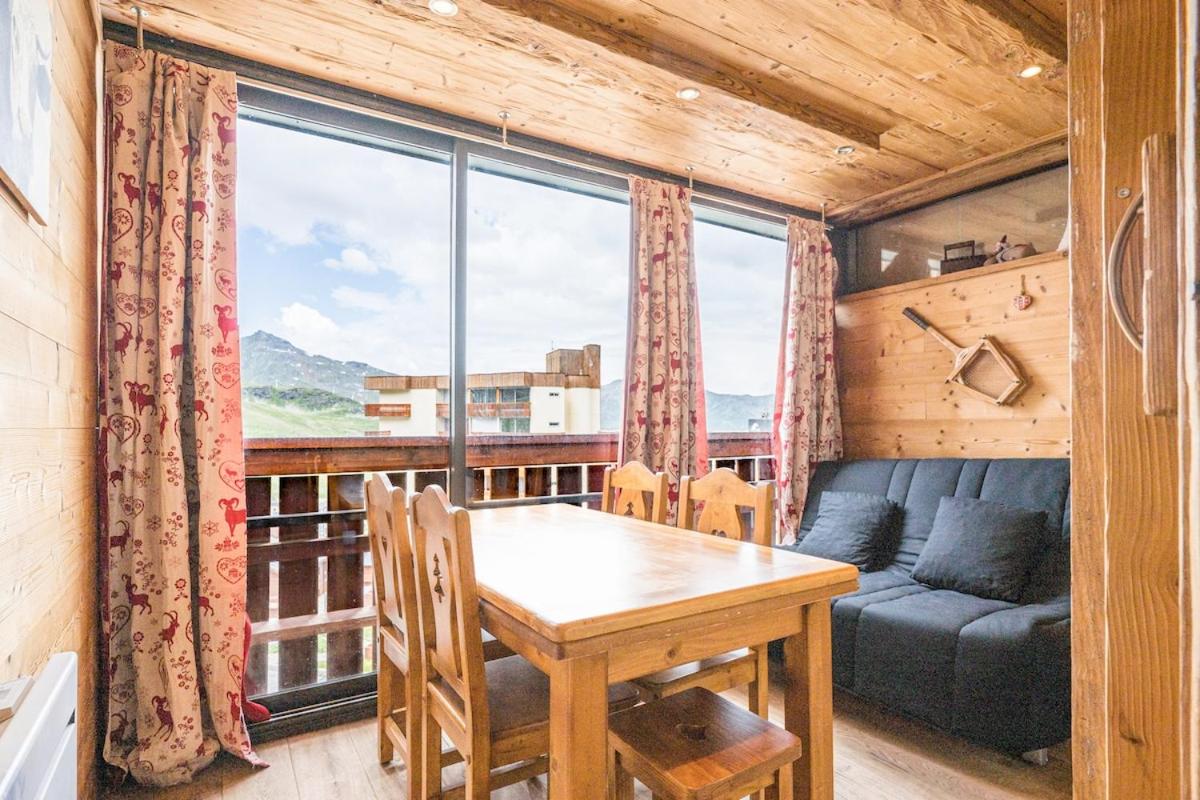 APT centre station vue sur les pistes de Val Thorens 6p