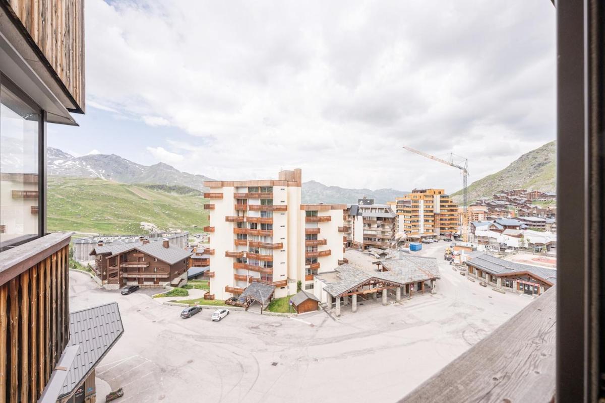 APT centre station vue sur les pistes de Val Thorens 6p