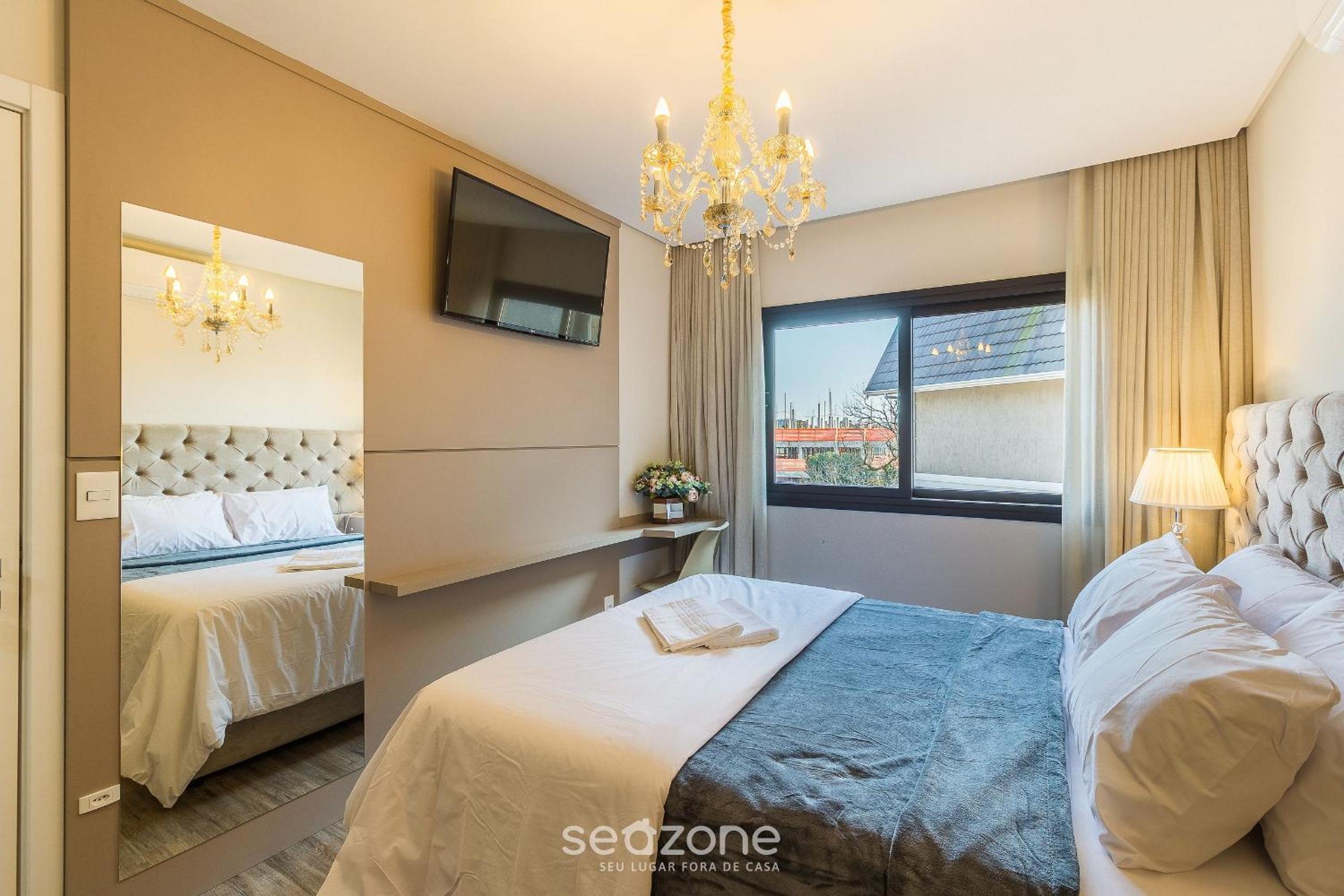 Charming apt with fireplace in Gramado STA0305