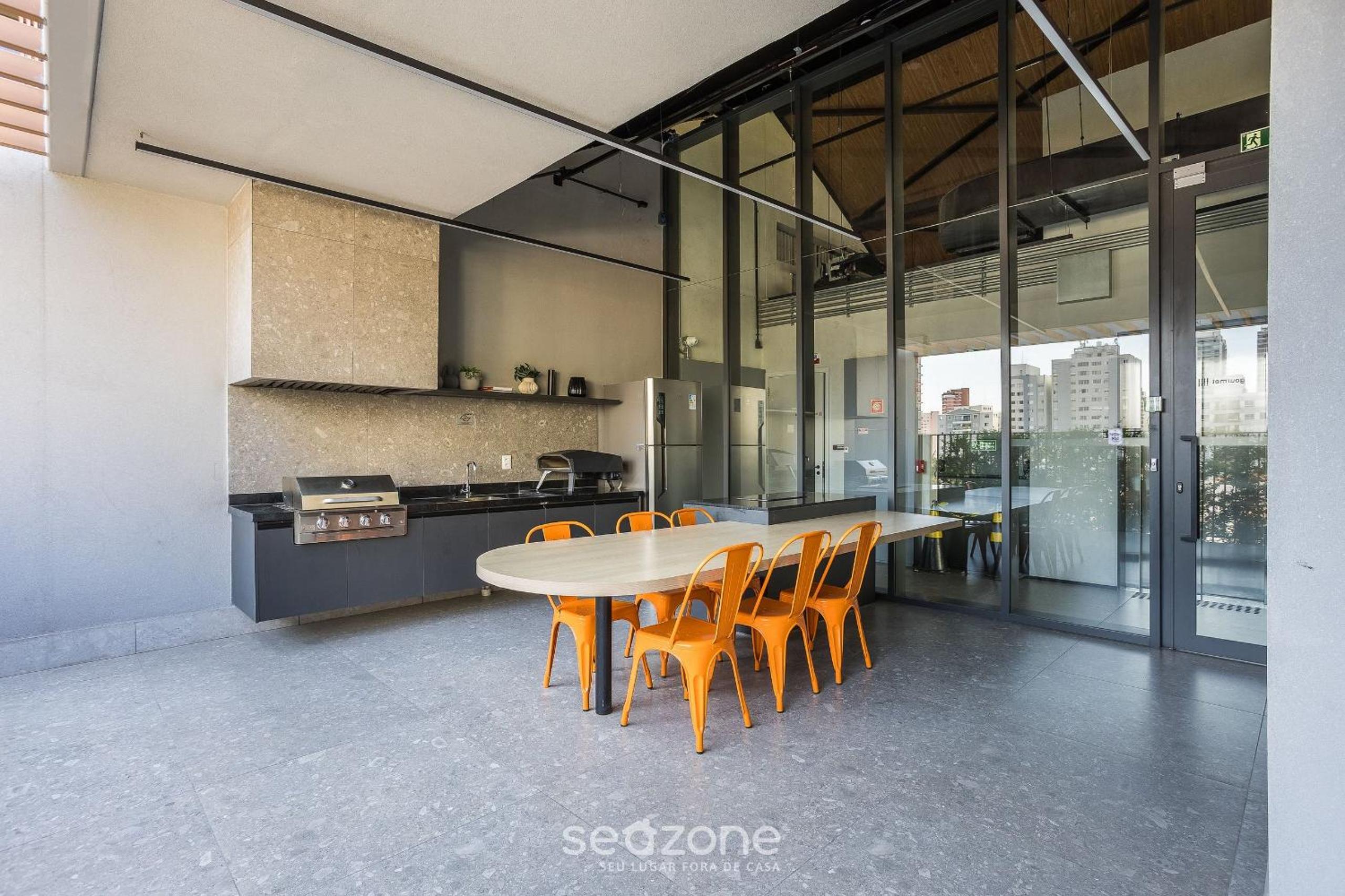 Studios in a Building with Pool and Gym in Perdizes - ABY