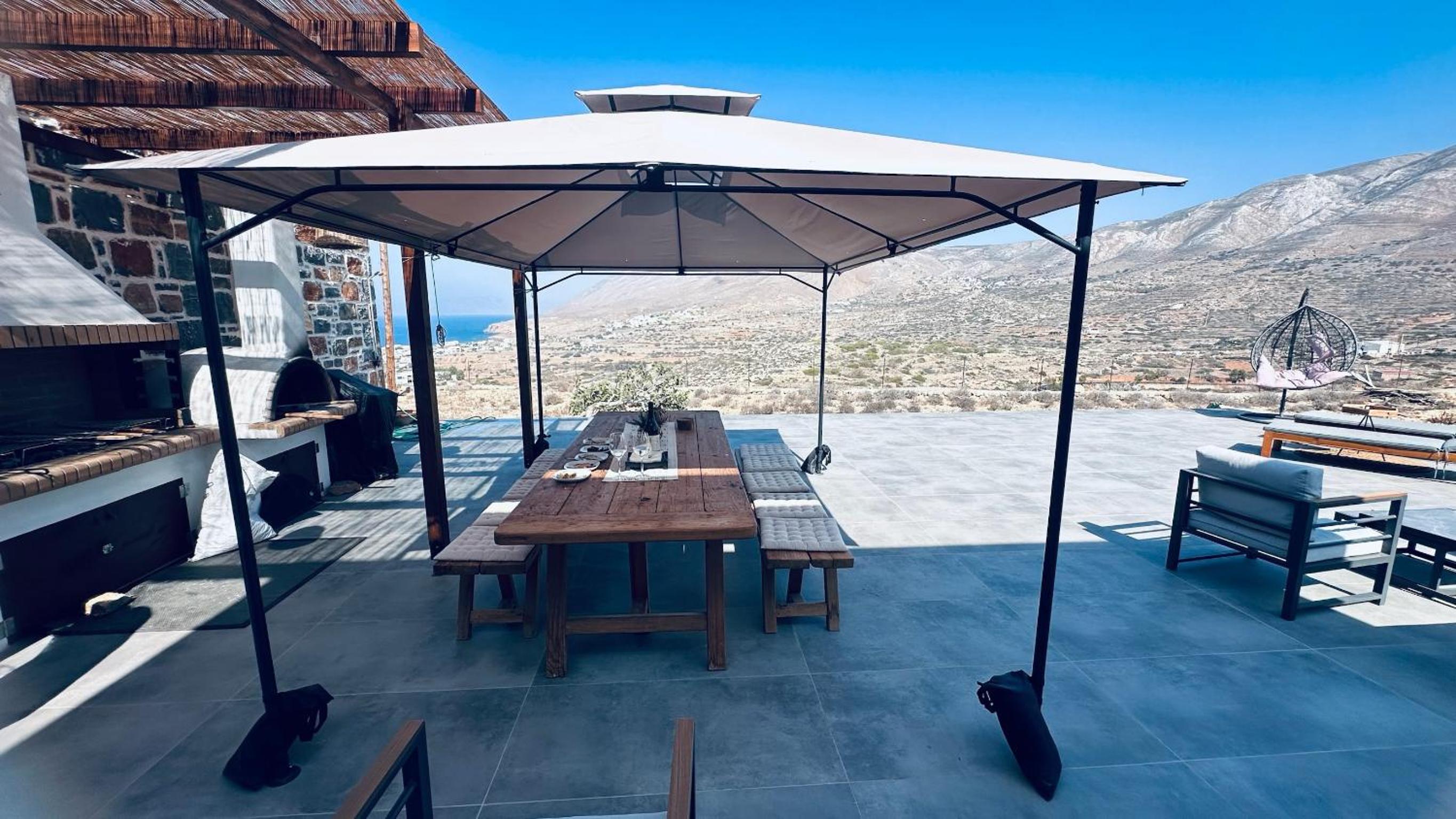 Villa Meleti - Panoramic View of Kassos Island
