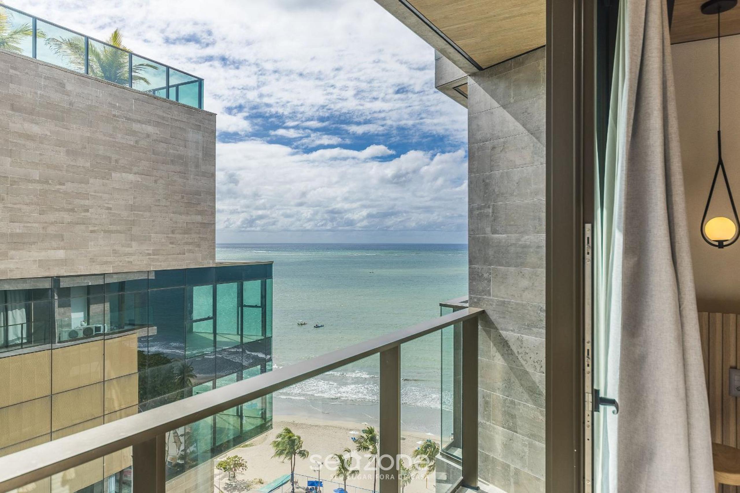 NWTs - Studios with side sea view in Maceió IV