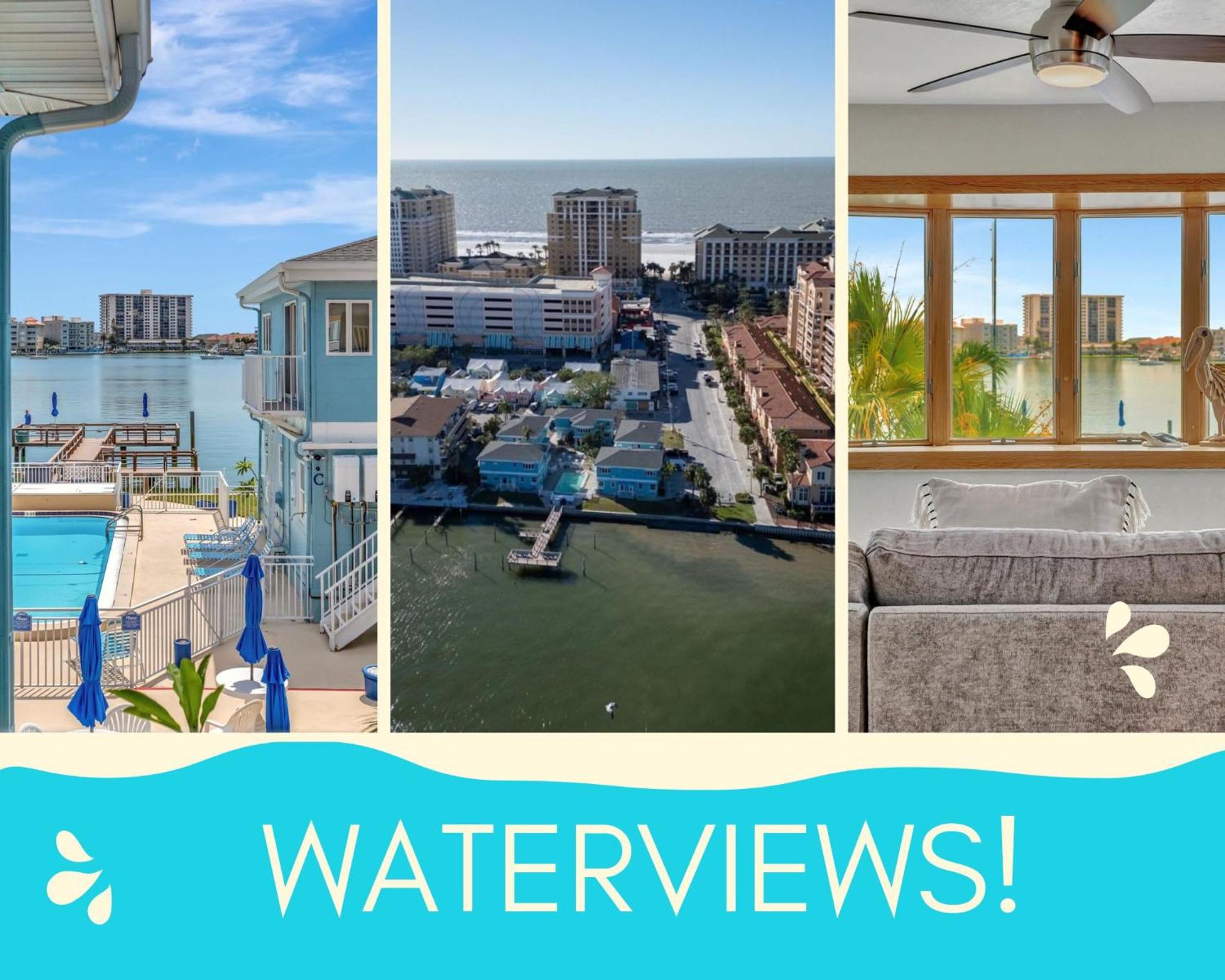 Watch the dolphins Waterview 2-bed Heated pool