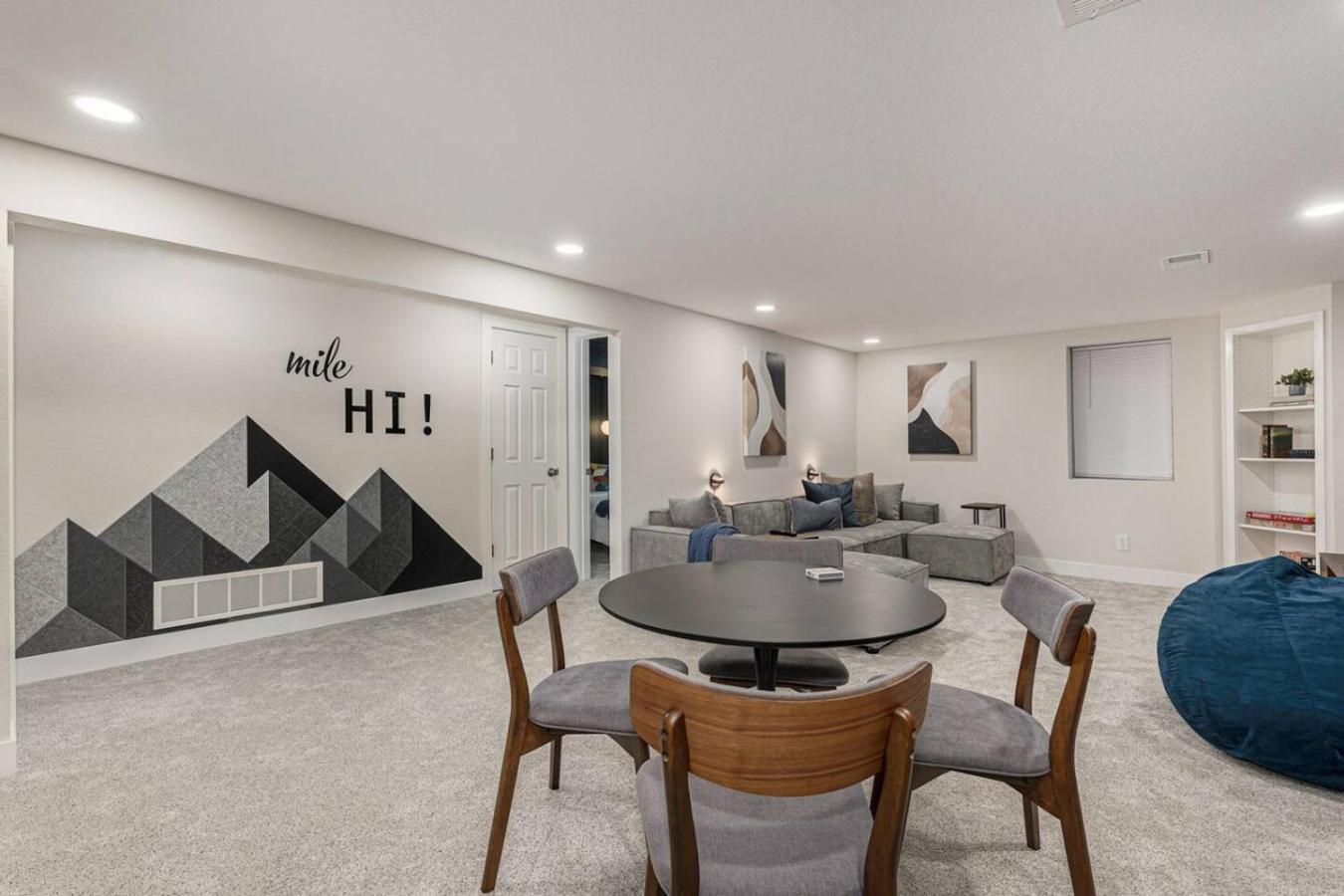 Mile Hi Basecamp Hot tub and Game Room